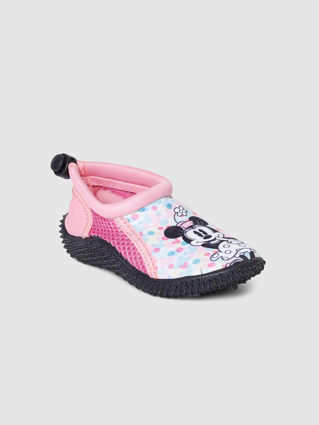 

shoexpress Girls Fuchsia & White Printed Slip-On