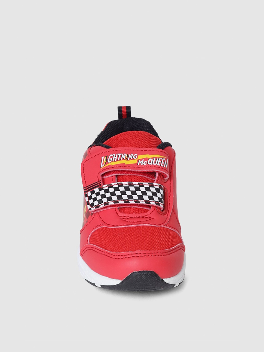 

shoexpress Boys Red Printed PU Sneakers