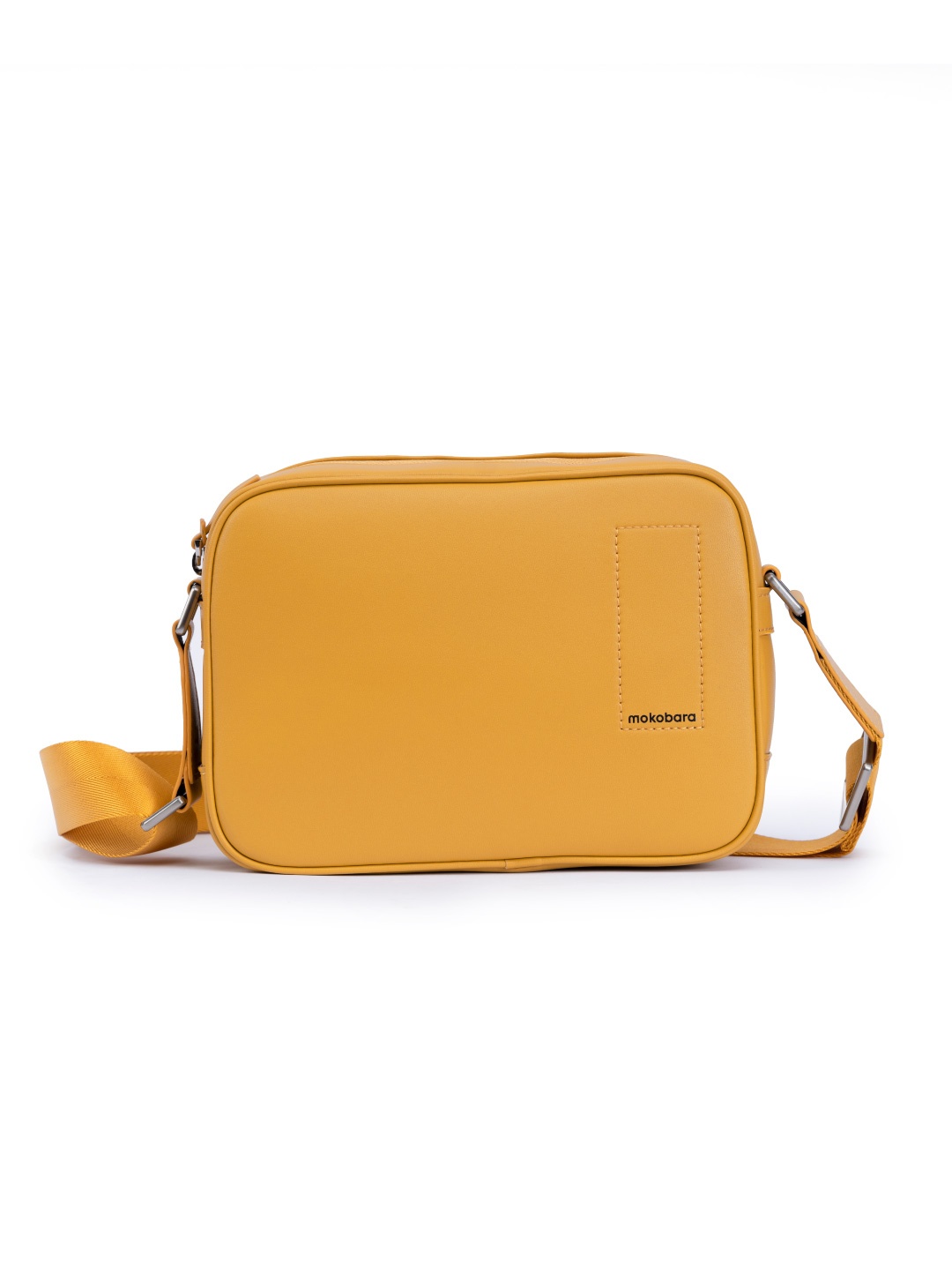 

MOKOBARA Yellow Solid Sling Bag