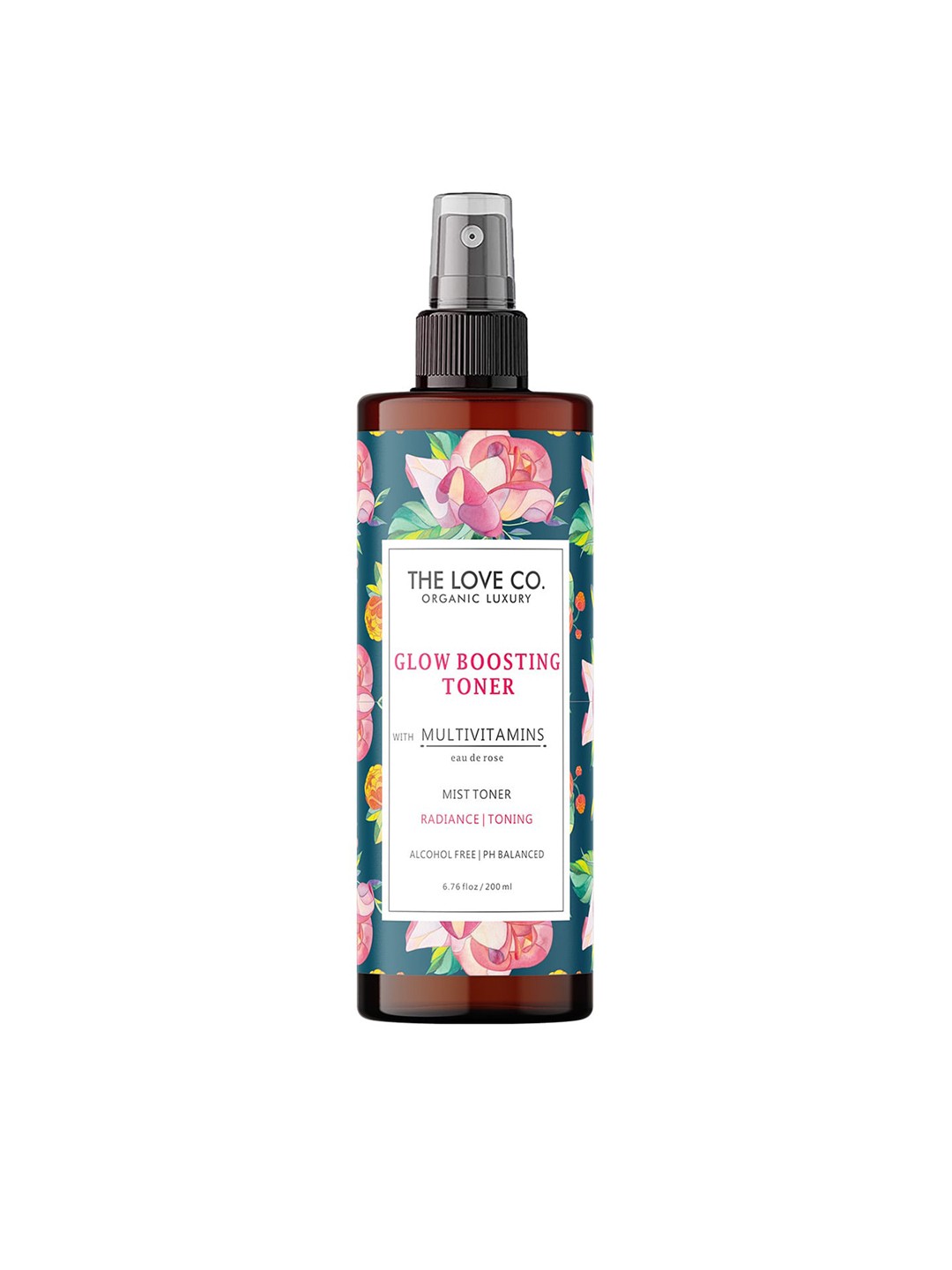 

THE LOVE CO. Organic Luxury Glow Boosting Toner with Multivitamins - 200 ml, White