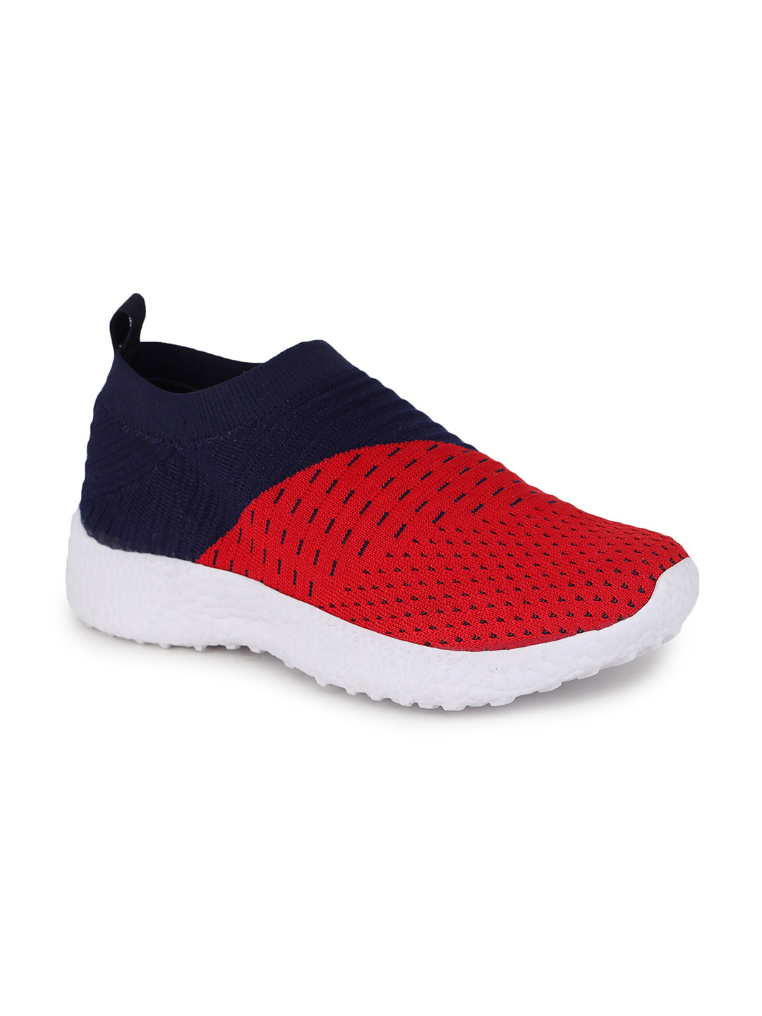 

TRASE Boys Navy Blue & Red Running Shoes