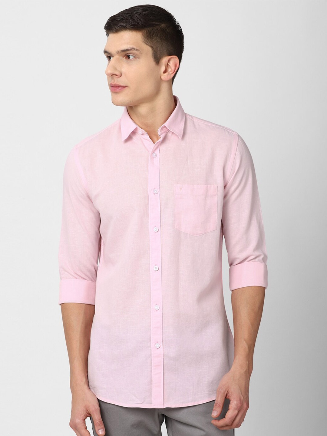 

Van Heusen Sport Men Pink Slim Fit Casual Shirt
