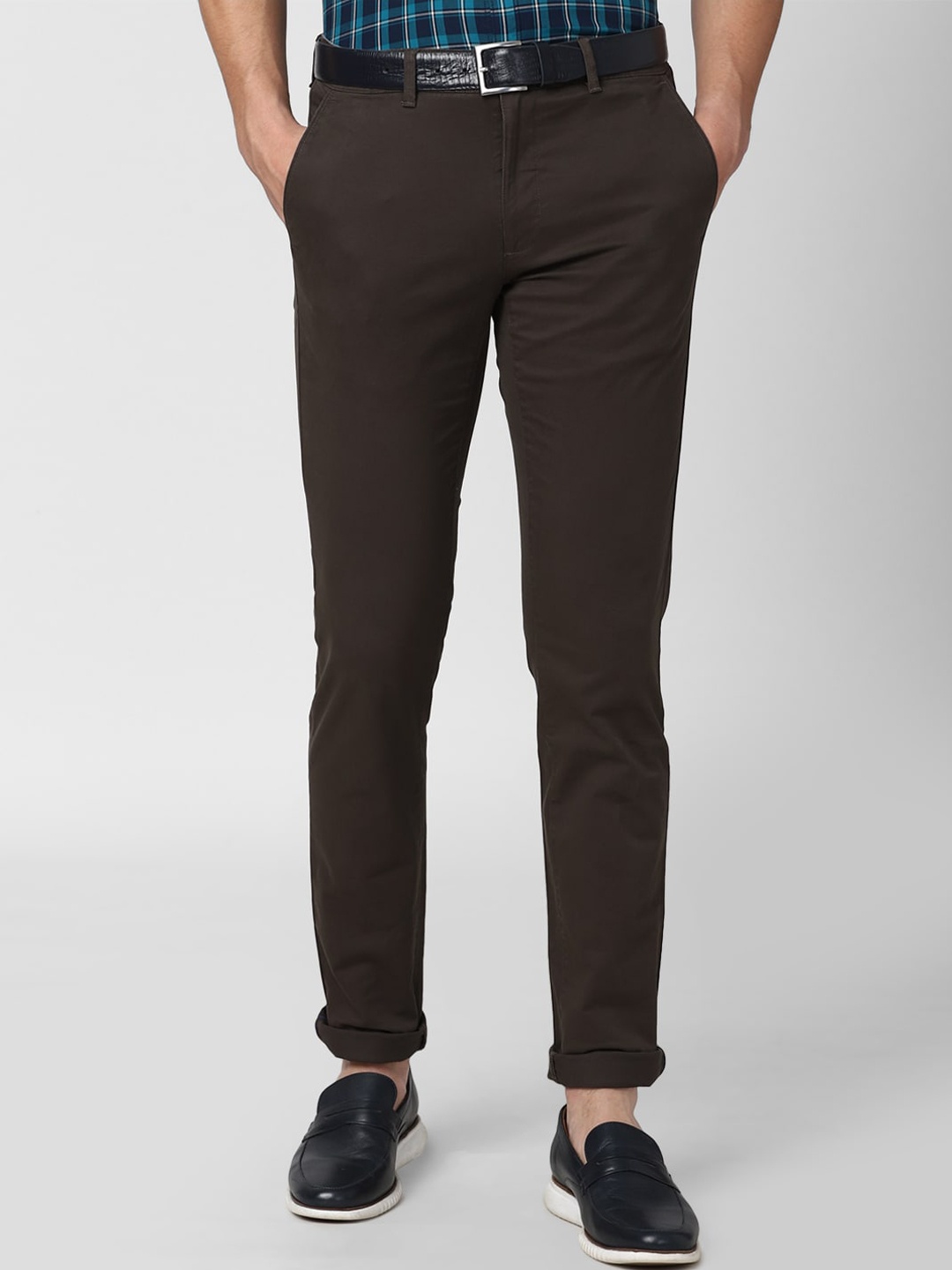 

Van Heusen Sport Men Brown Slim Fit Trousers