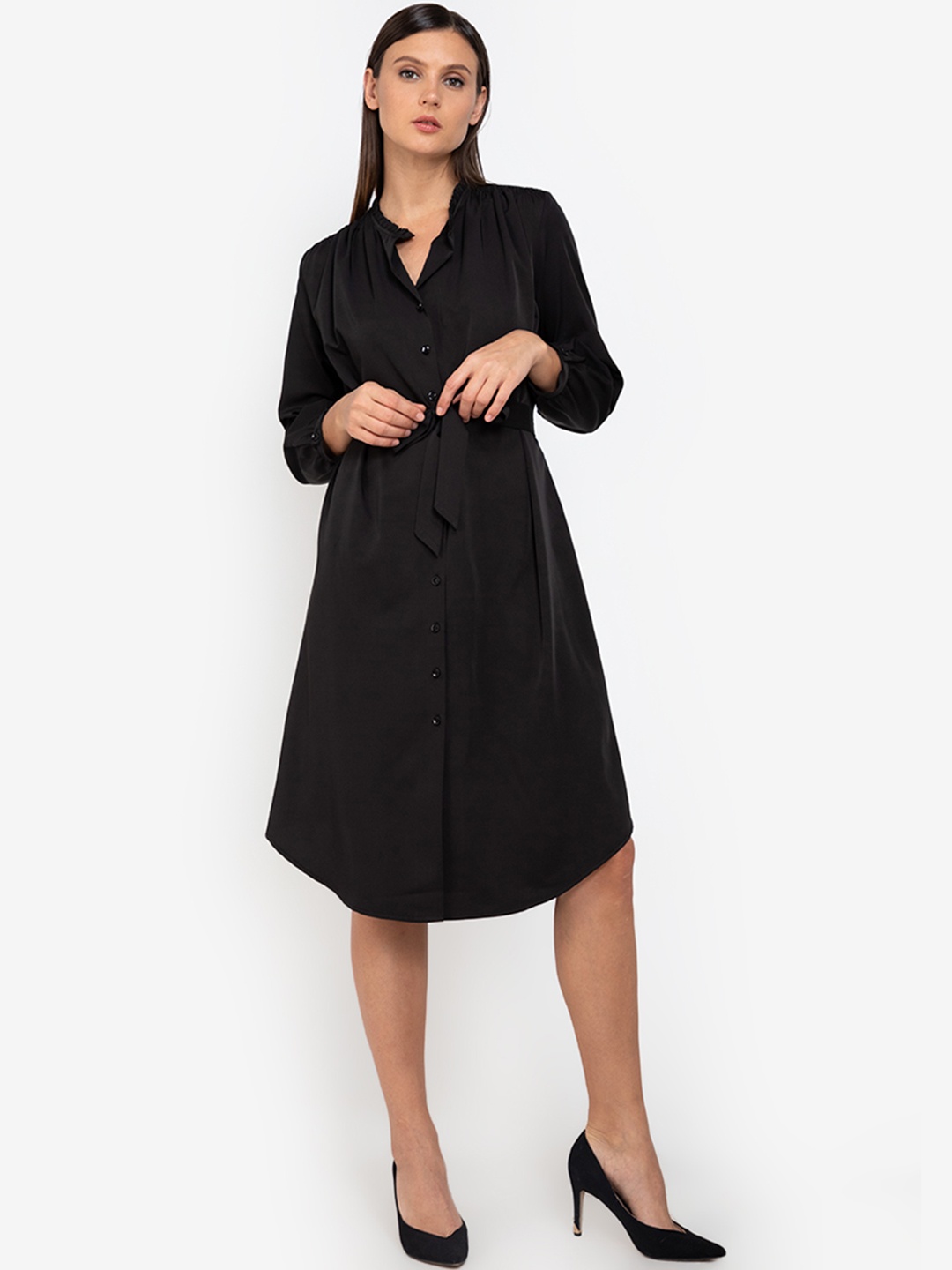 

ZALORA WORK Black Bodycon Dress