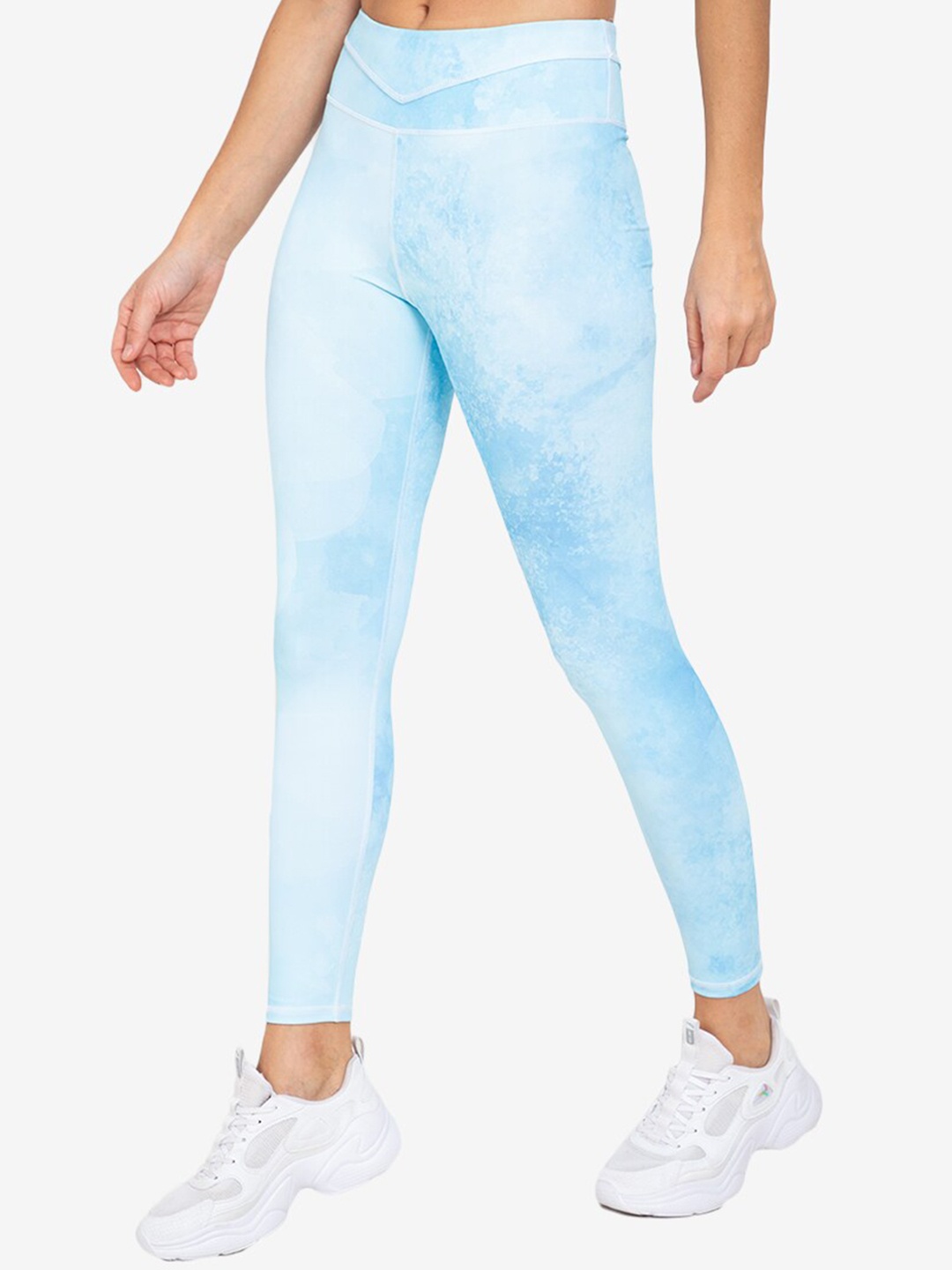 

ZALORA ACTIVE Women Blue Ankle Length Leggings