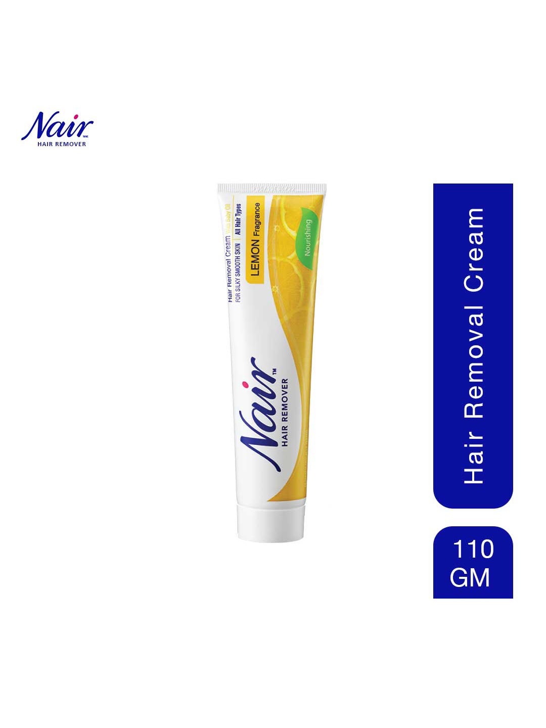 

Nair Lemon Nourishing Hair Removal Cream 110 g, White