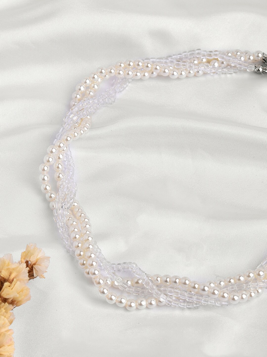 

JOKER & WITCH White Twisted Layered Necklace