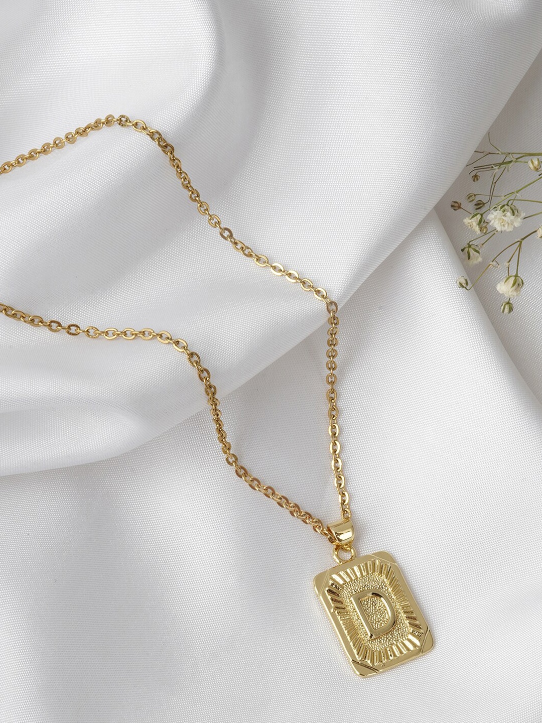 

JOKER & WITCH Gold-Toned Daze Alphabet D Necklace