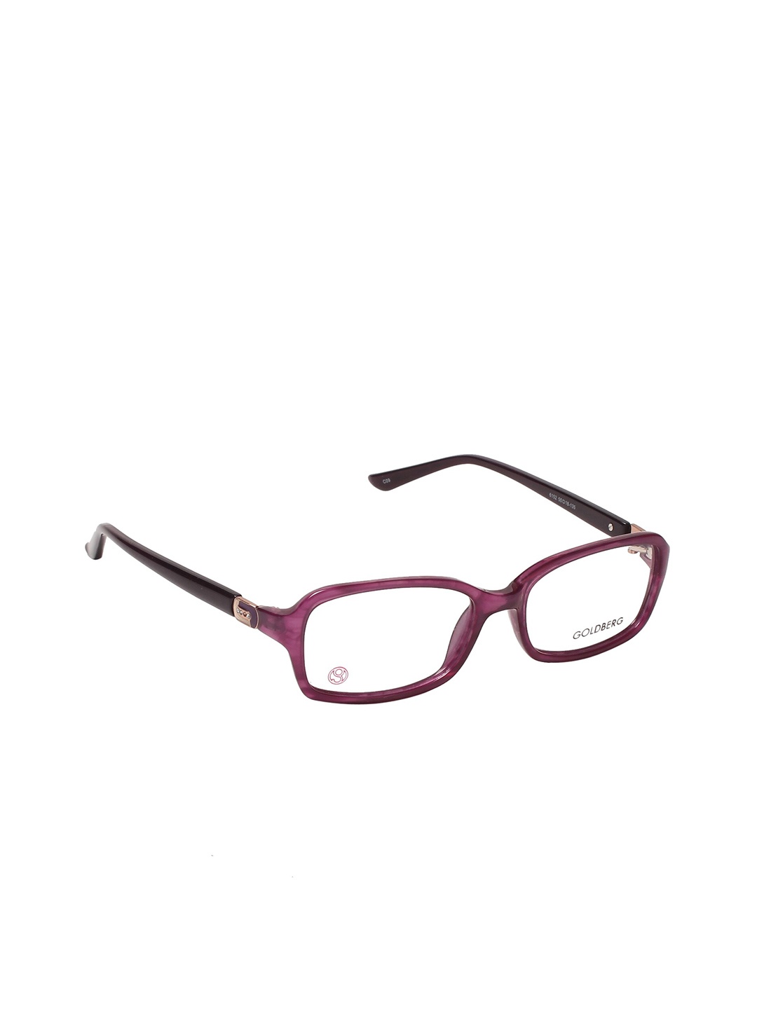 

Gold Berg Women Purple & Brown Full Rim Wayfarer Frames