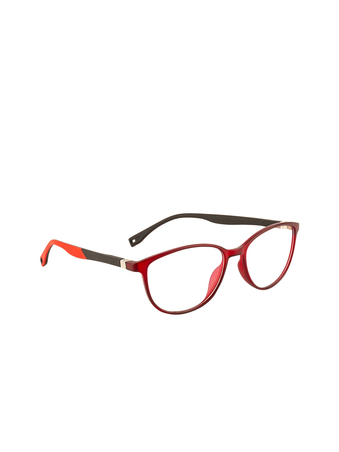 

Gold Berg Women Red & Black Full Rim Cateye Frames Eyeglasses