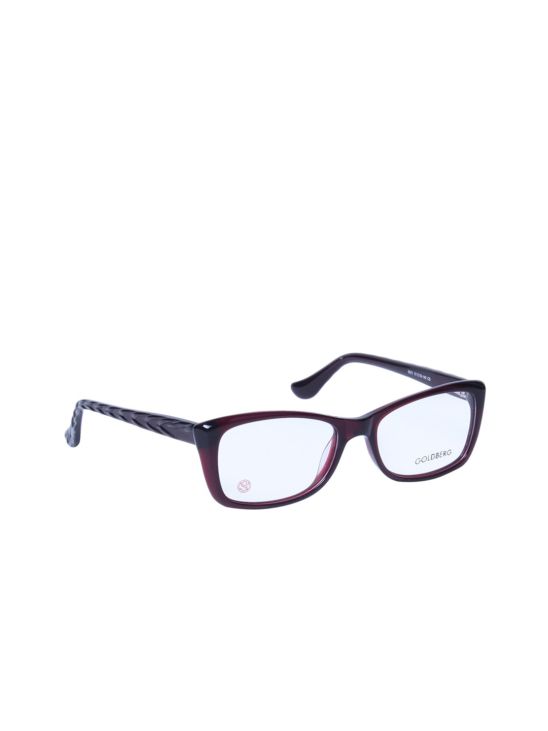 

Gold Berg Women Brown & Black Full Rim Cateye Frames