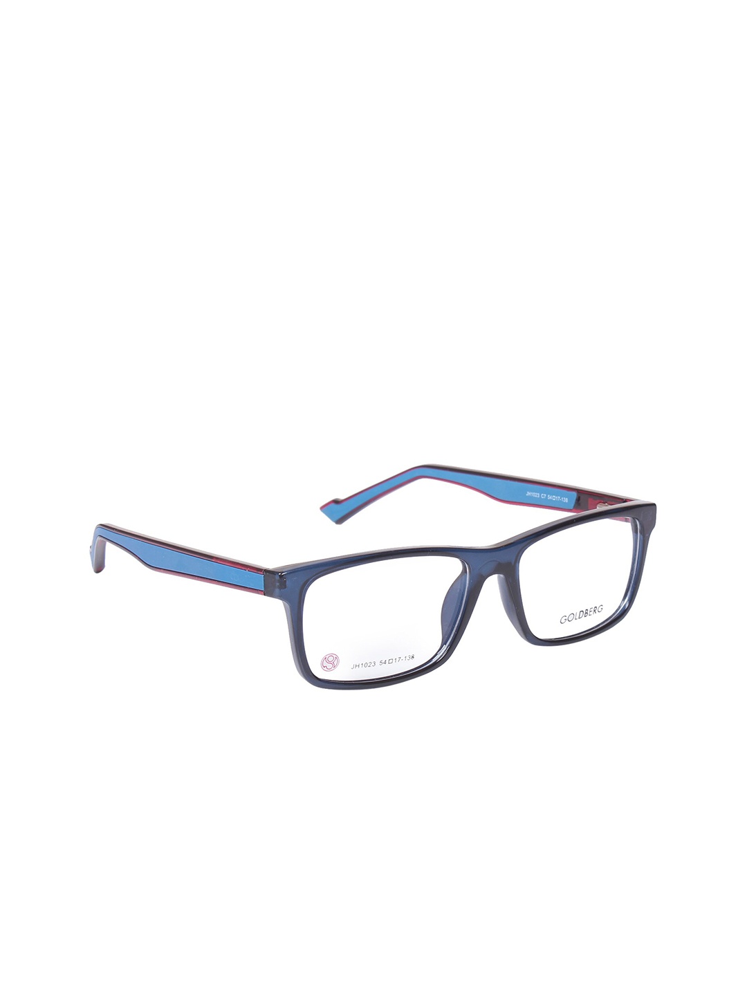 

Gold Berg Blue Solid Full Rim Wayfarer Frames