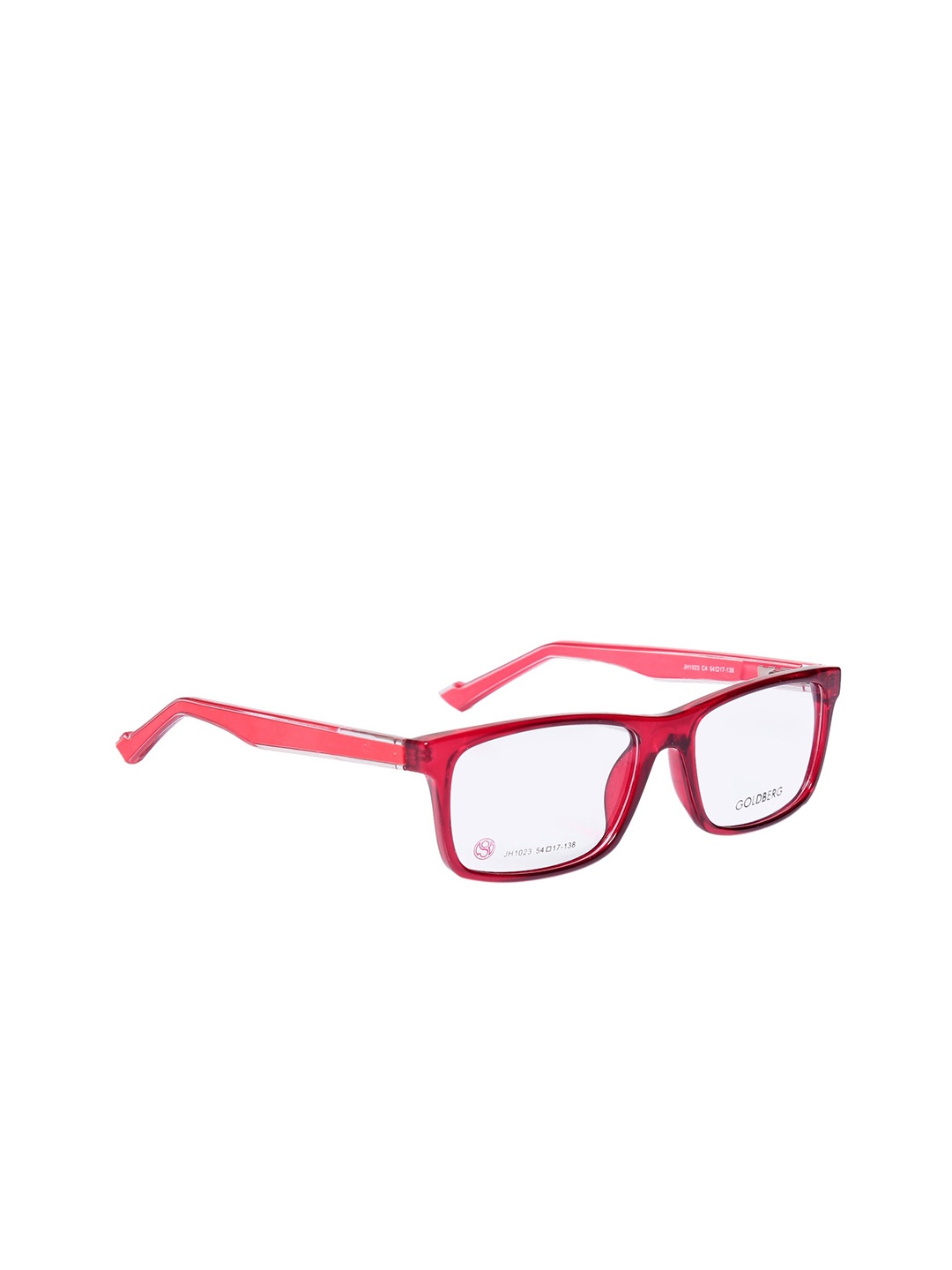 

Gold Berg Unisex Maroon Full Rim Wayfarer Frames