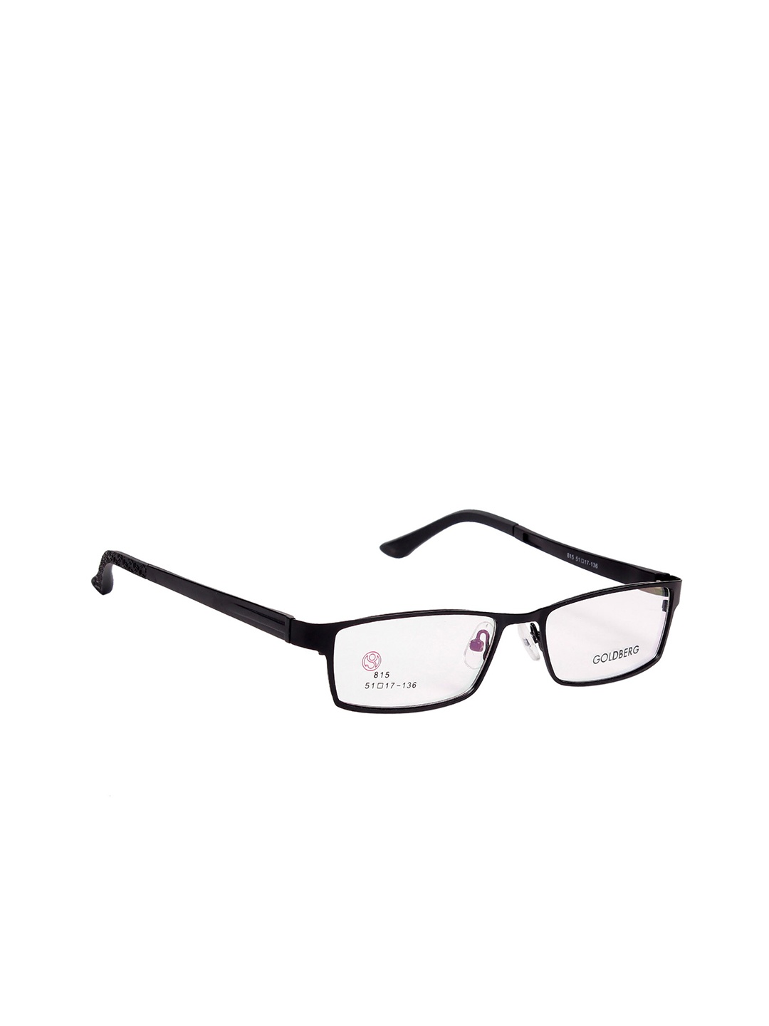 

Gold Berg Unisex Black Full Rim Rectangle Frames