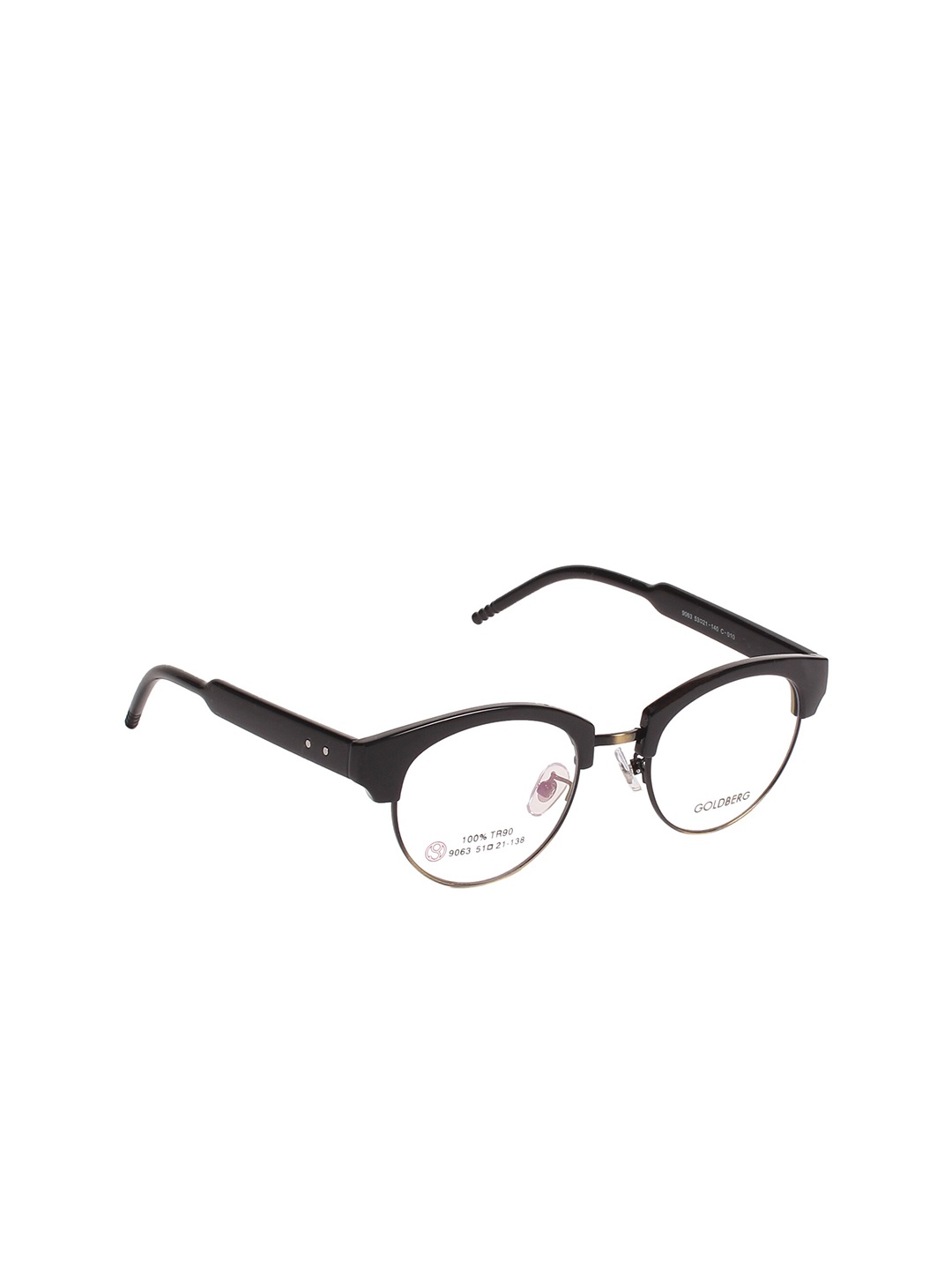 

Gold Berg Women Black Full Rim Browline Frames