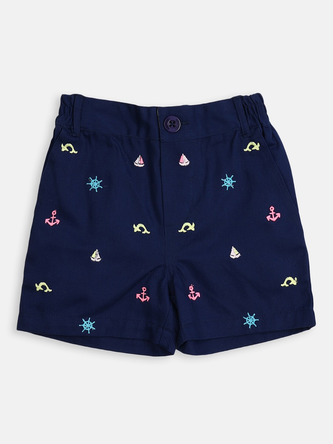 

Nauti Nati Boys Navy Blue Shorts