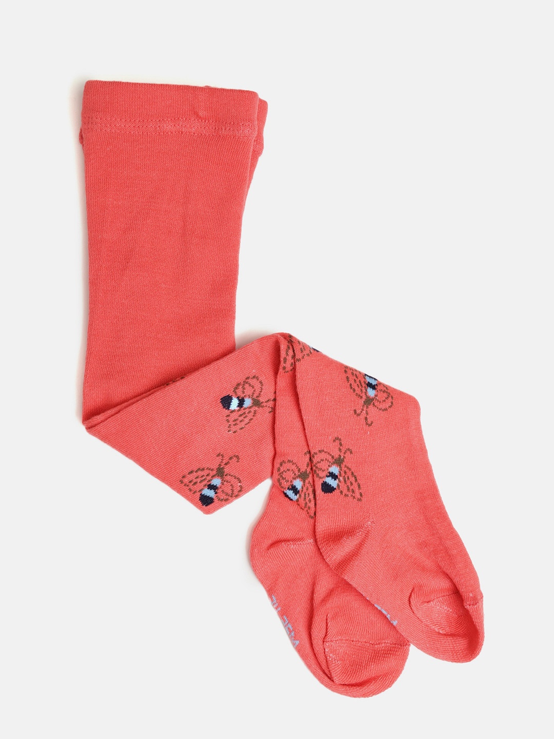 

Nauti Nati Infant Girls Red Solid Legings