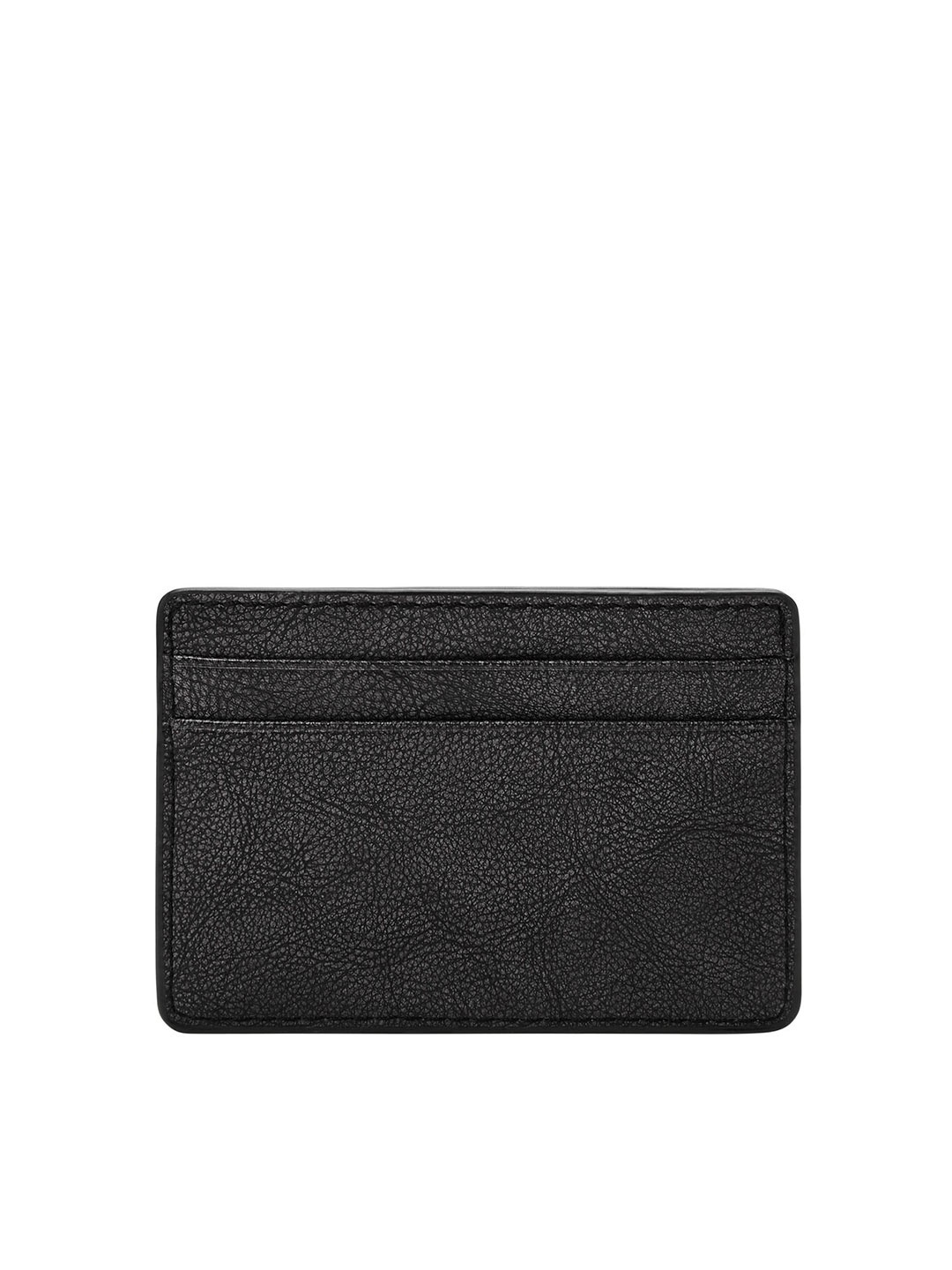 

Fossil Men Black Leather Card Holder