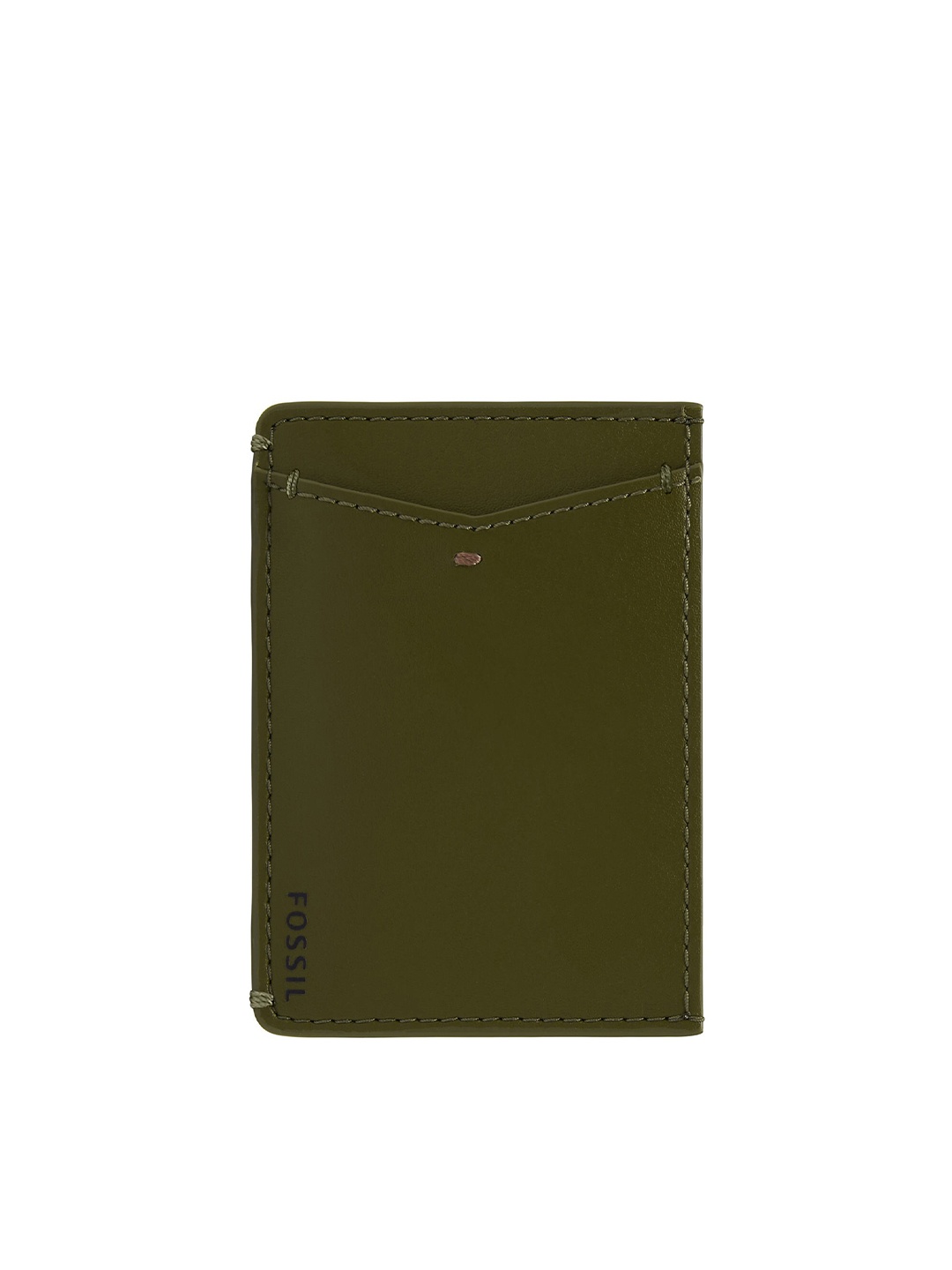 

Fossil Men Green Solid Card Holder
