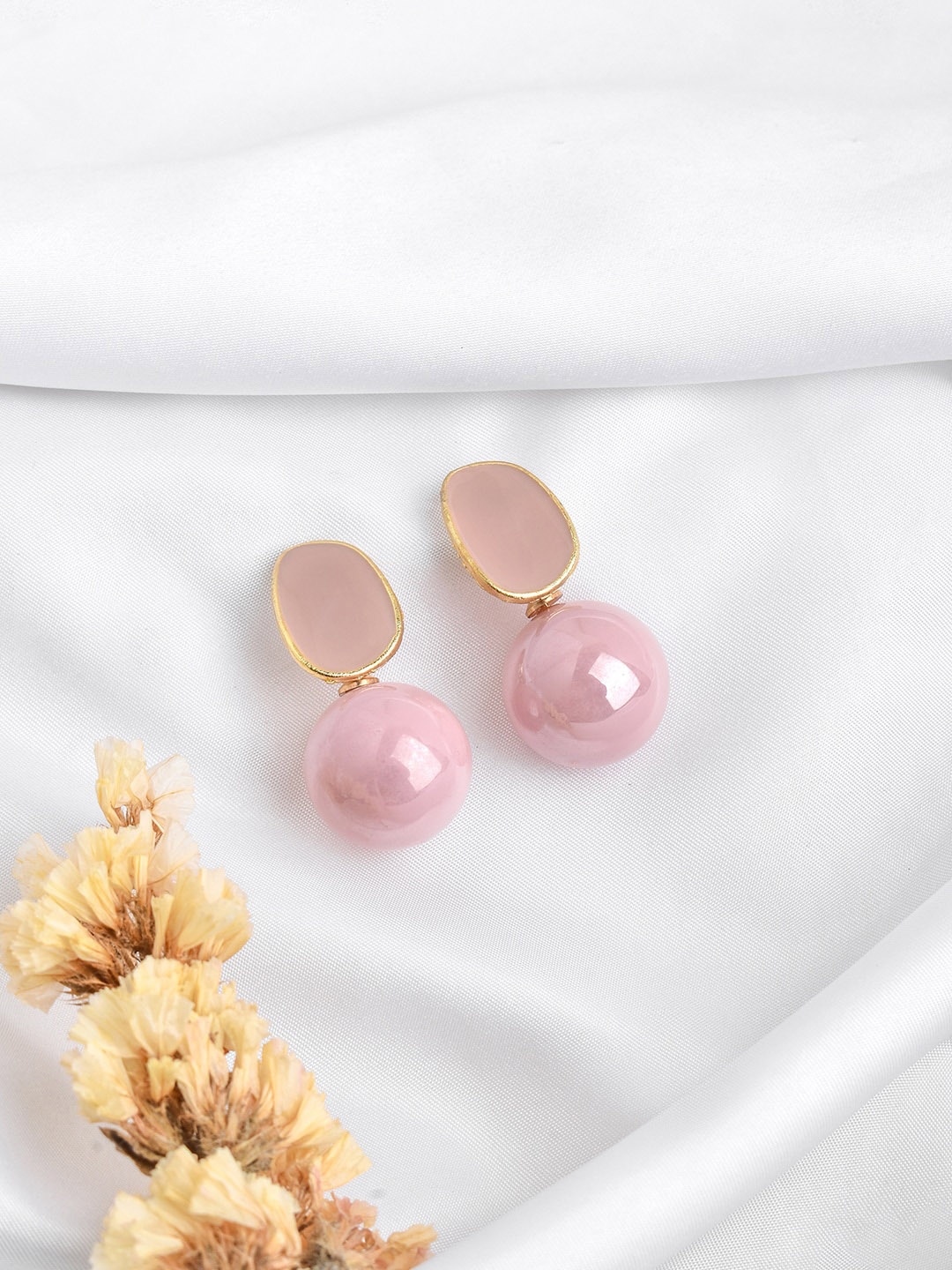 

JOKER & WITCH Rose Gold Contemporary Drop Earrings