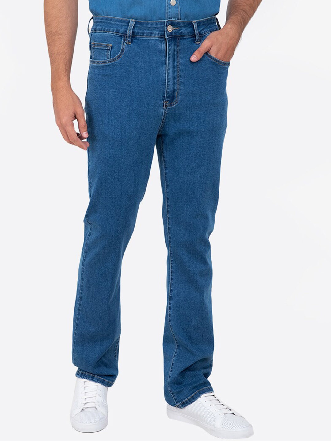 

ZALORA BASICS Men Blue Low-Rise Denim Jeans