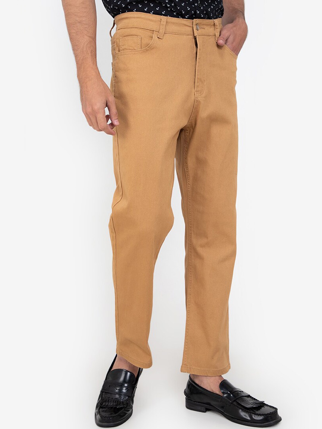 

ZALORA BASICS Men Brown Stretchable Jeans