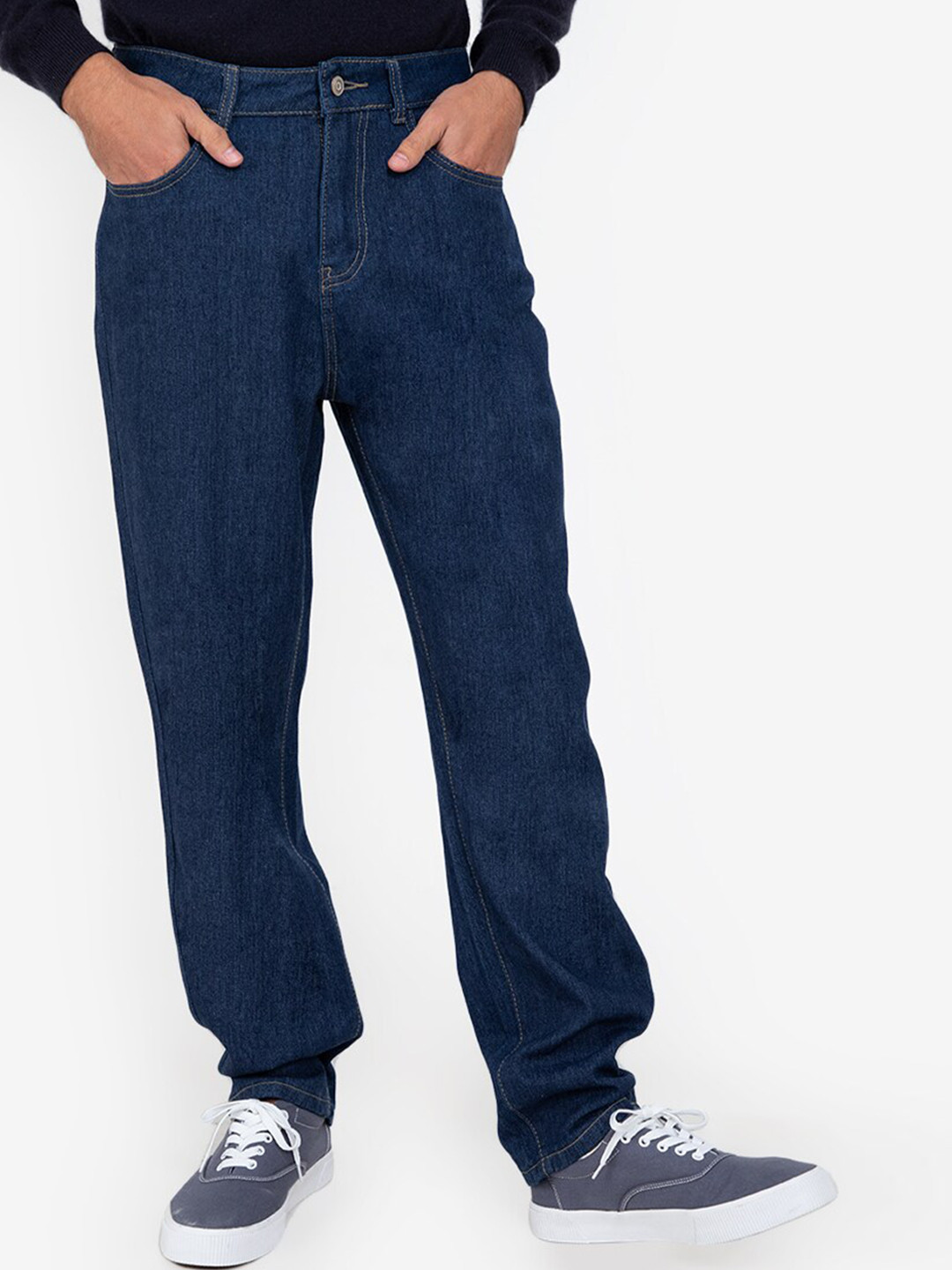 

ZALORA BASICS Men Blue Classic Straight Fit Jeans