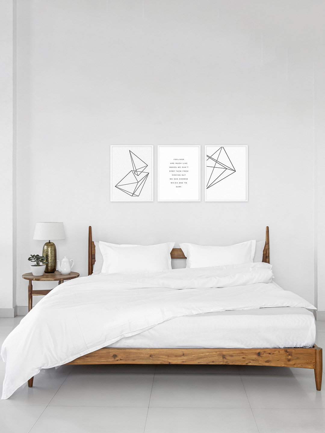 

Clasiko White Solid Pure Cotton 220 TC Double Bed Duvet Cover With 2 Pillow Covers