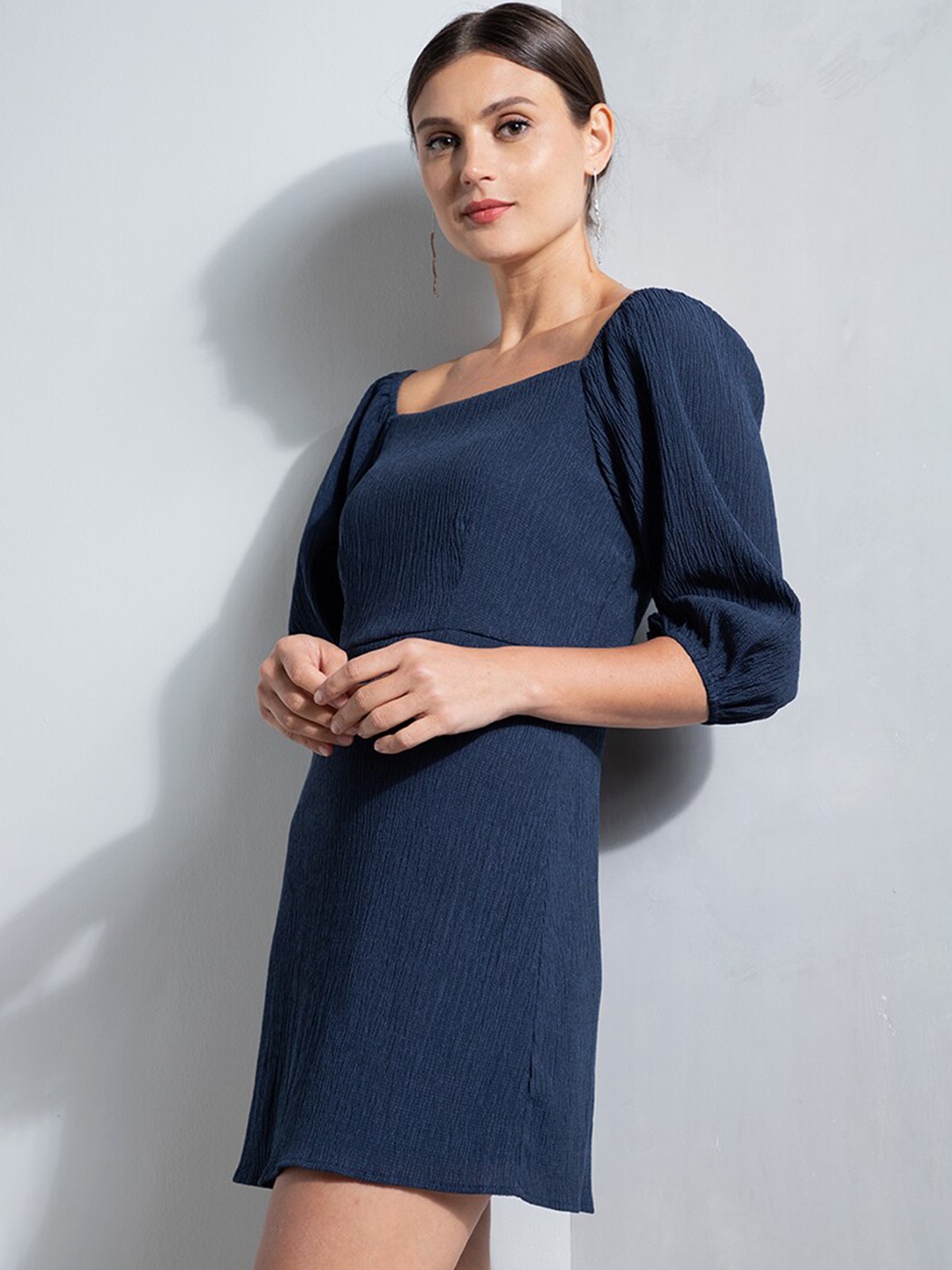 

ZALORA OCCASION Blue A-Line Mini Dress
