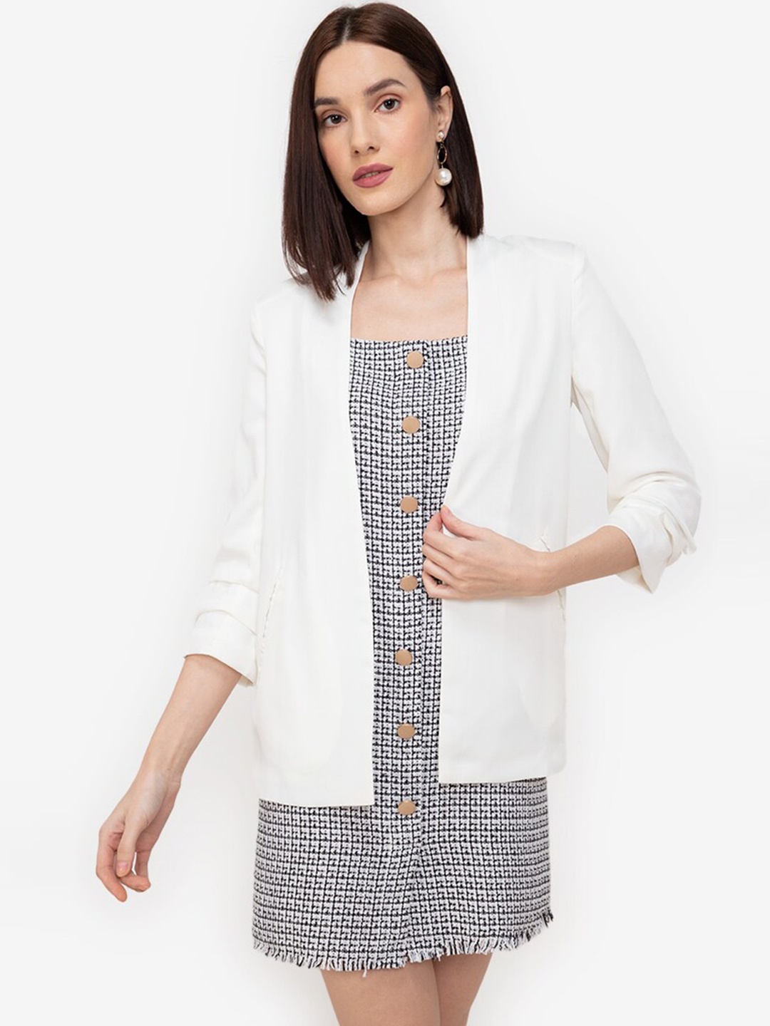 

ZALORA WORK Women White Shrug