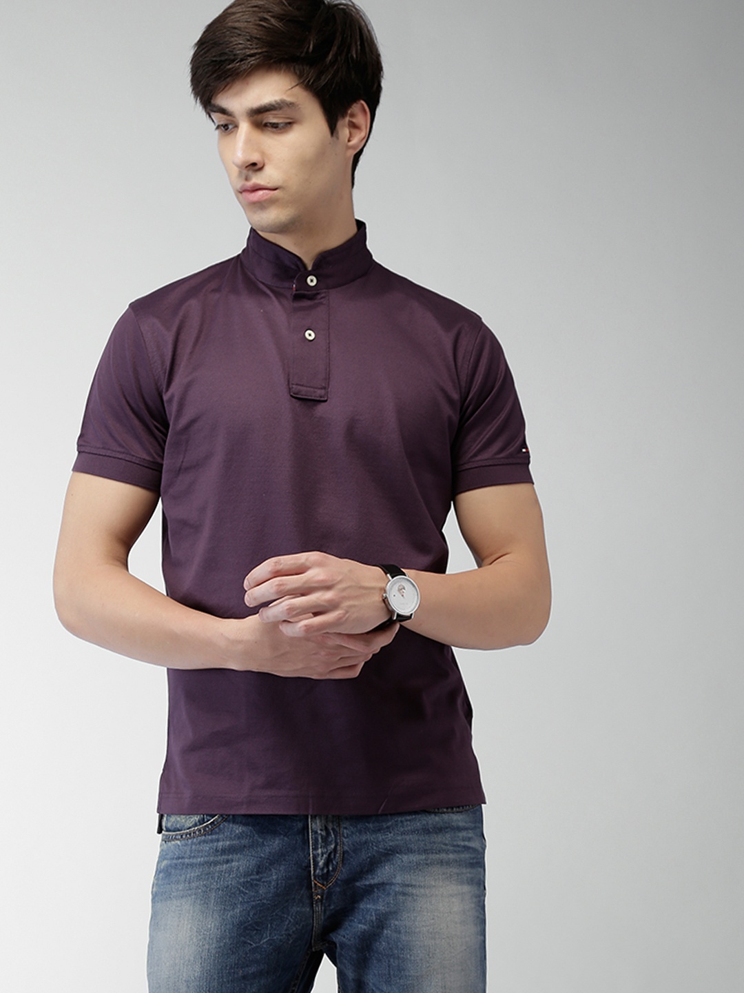 

Tommy Hilfiger Purple Pure Cotton T-shirt