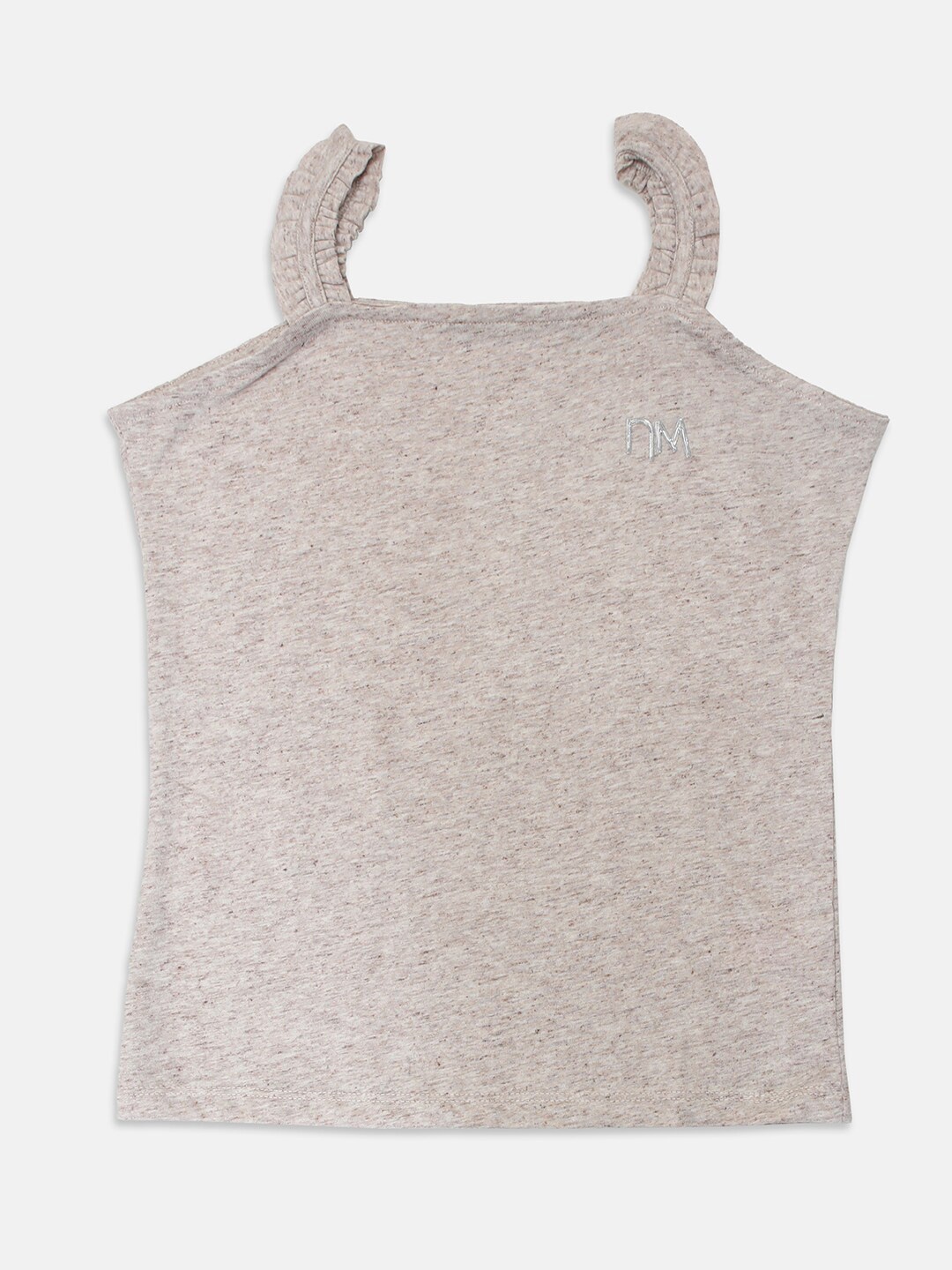 

Nins Moda Grey Melange Tank Top