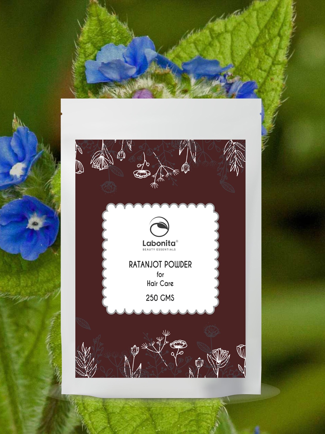 

Labonita 100% Natural Ratanjot Hair Care Powder 250 g, Brown