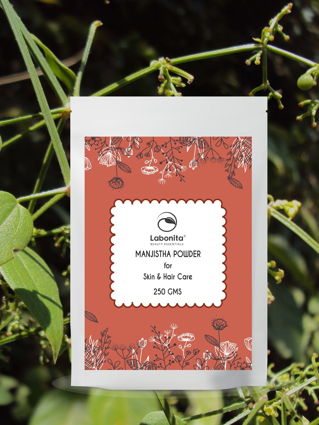 

Labonita 100% Natural Manjistha Skin & Hair Powder 250 g, Pink