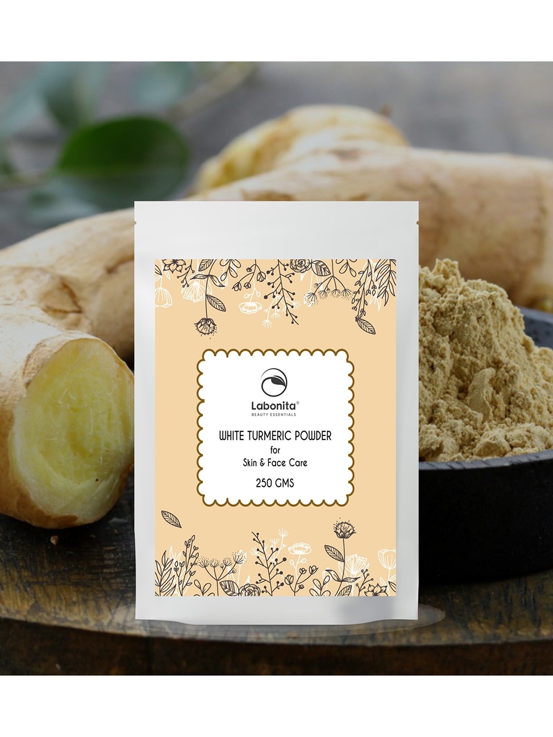 

Labonita 100% Natural White Turmeric Powder 250 g, Beige