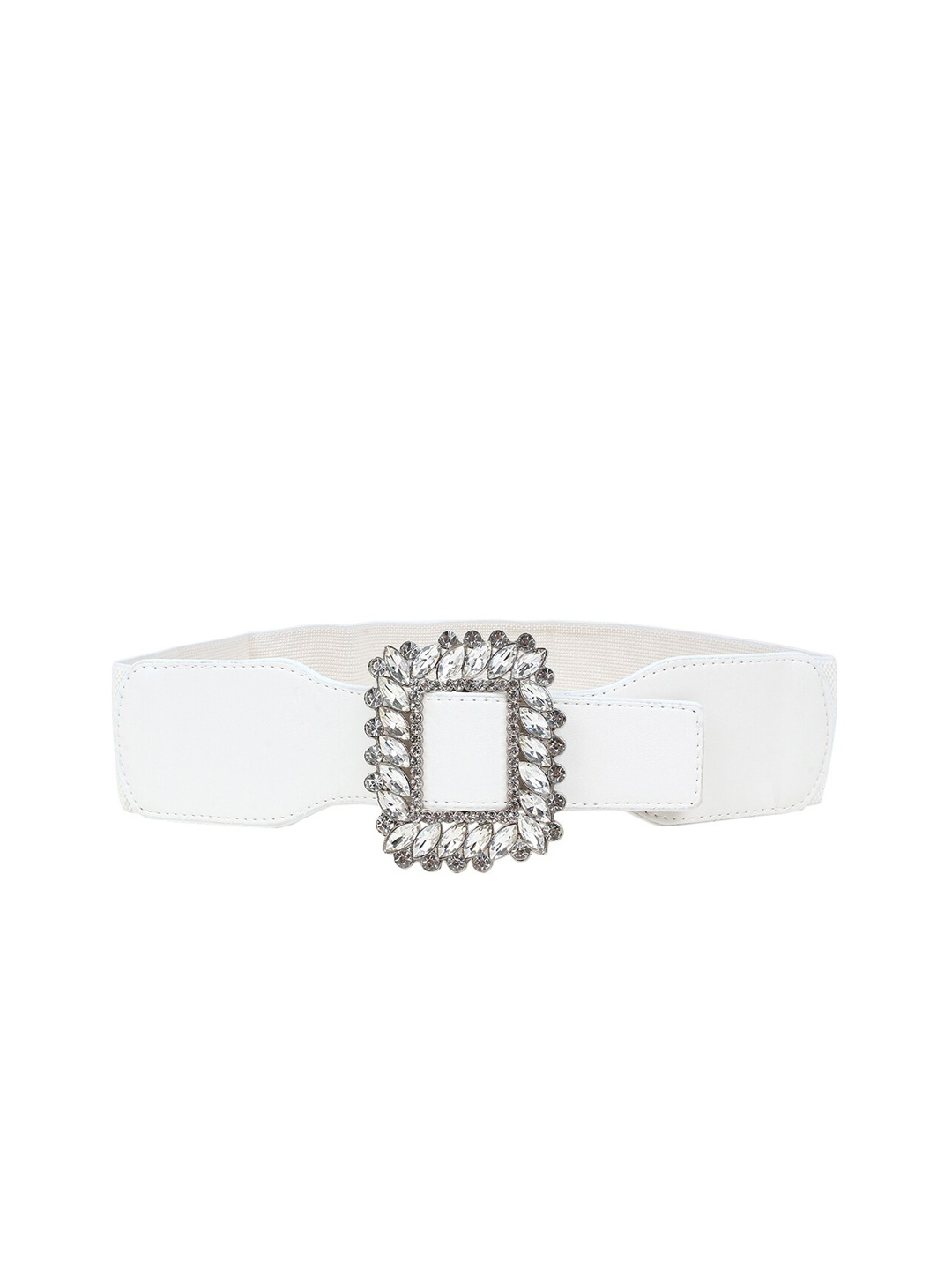 

Mali Fionna Women White Printed Belt