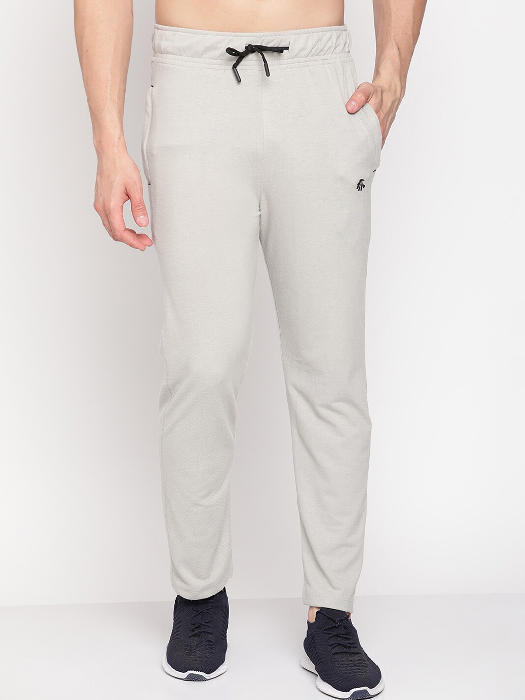 

Gallus Men Grey Solid Cotton Track Pants