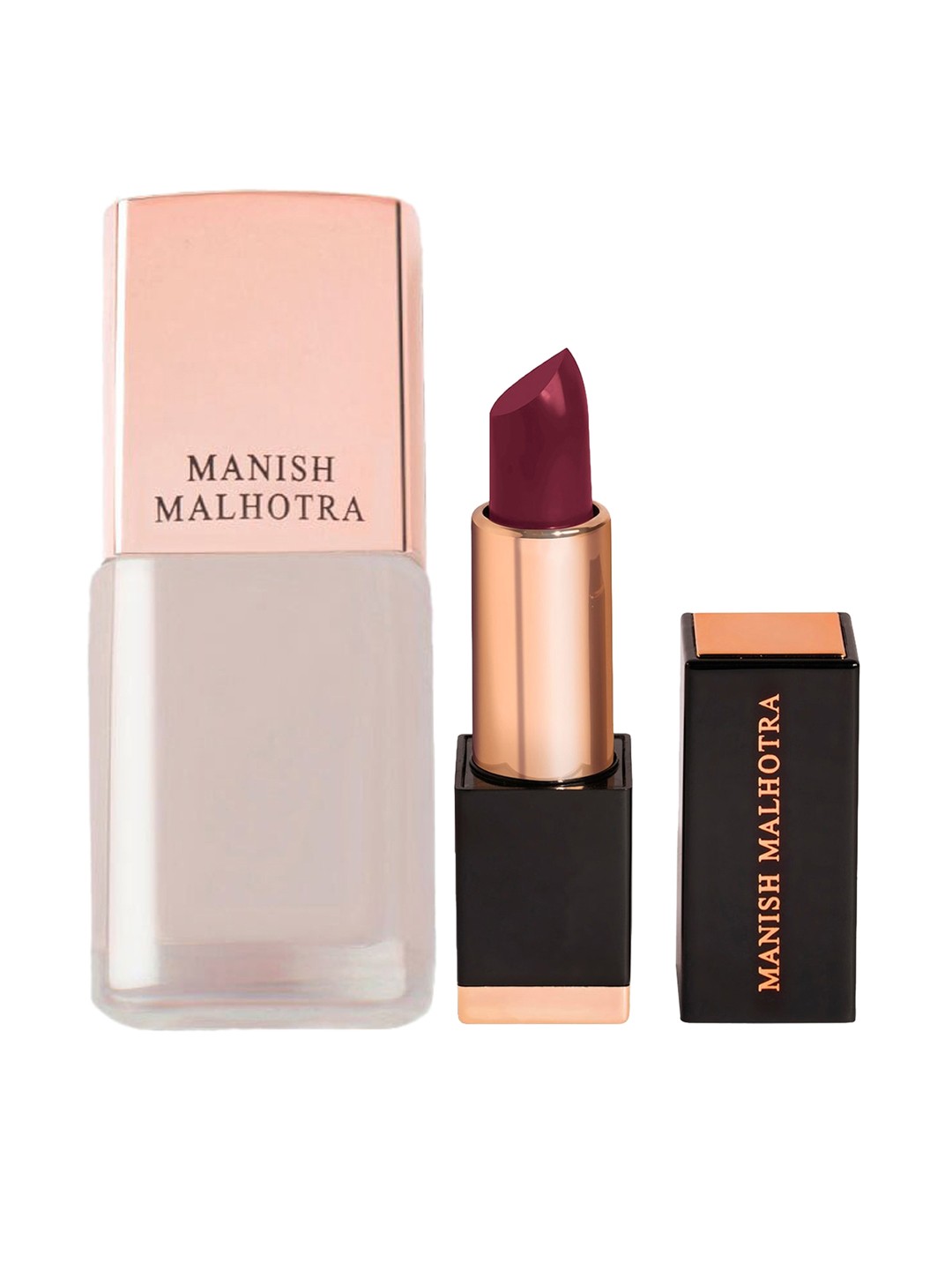 

MyGlamm Lipstick & Nail Laquer Beauty Gift Set, Brown