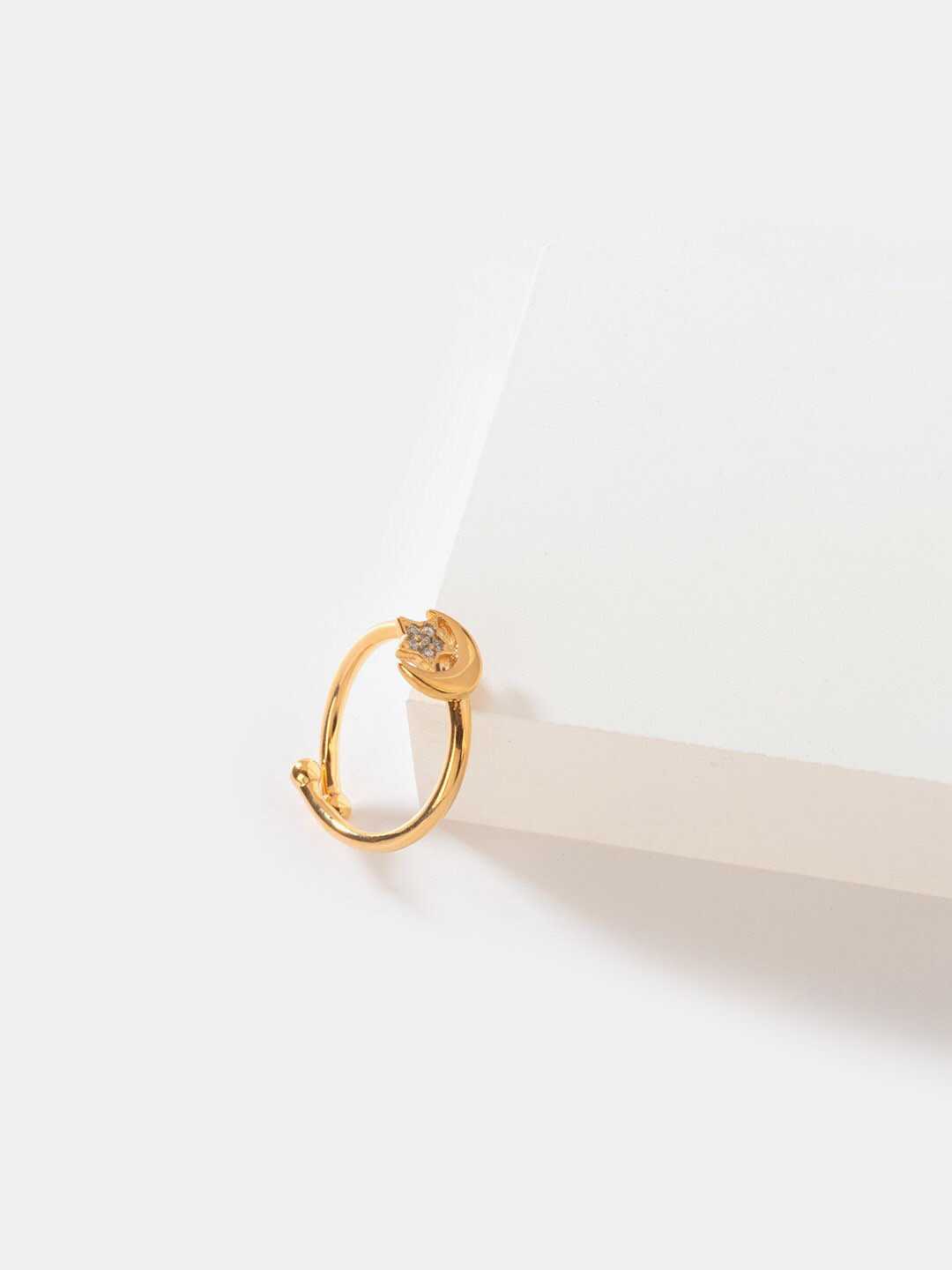 

SHAYA Gold-Plated 925 Silver Sterling The North Star Ring