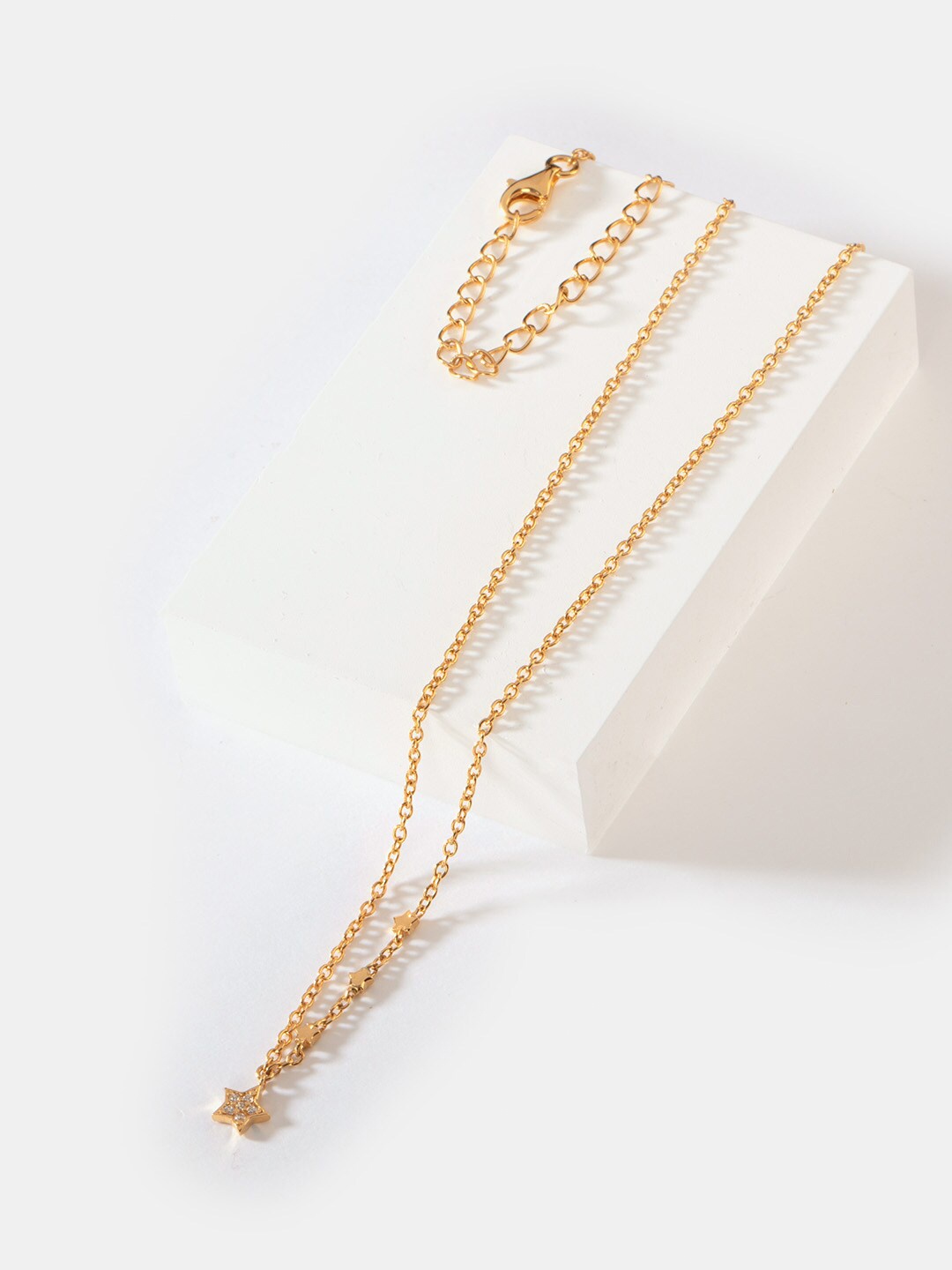 

SHAYA Gold-Toned Sterling Silver Gold-Plated Chain