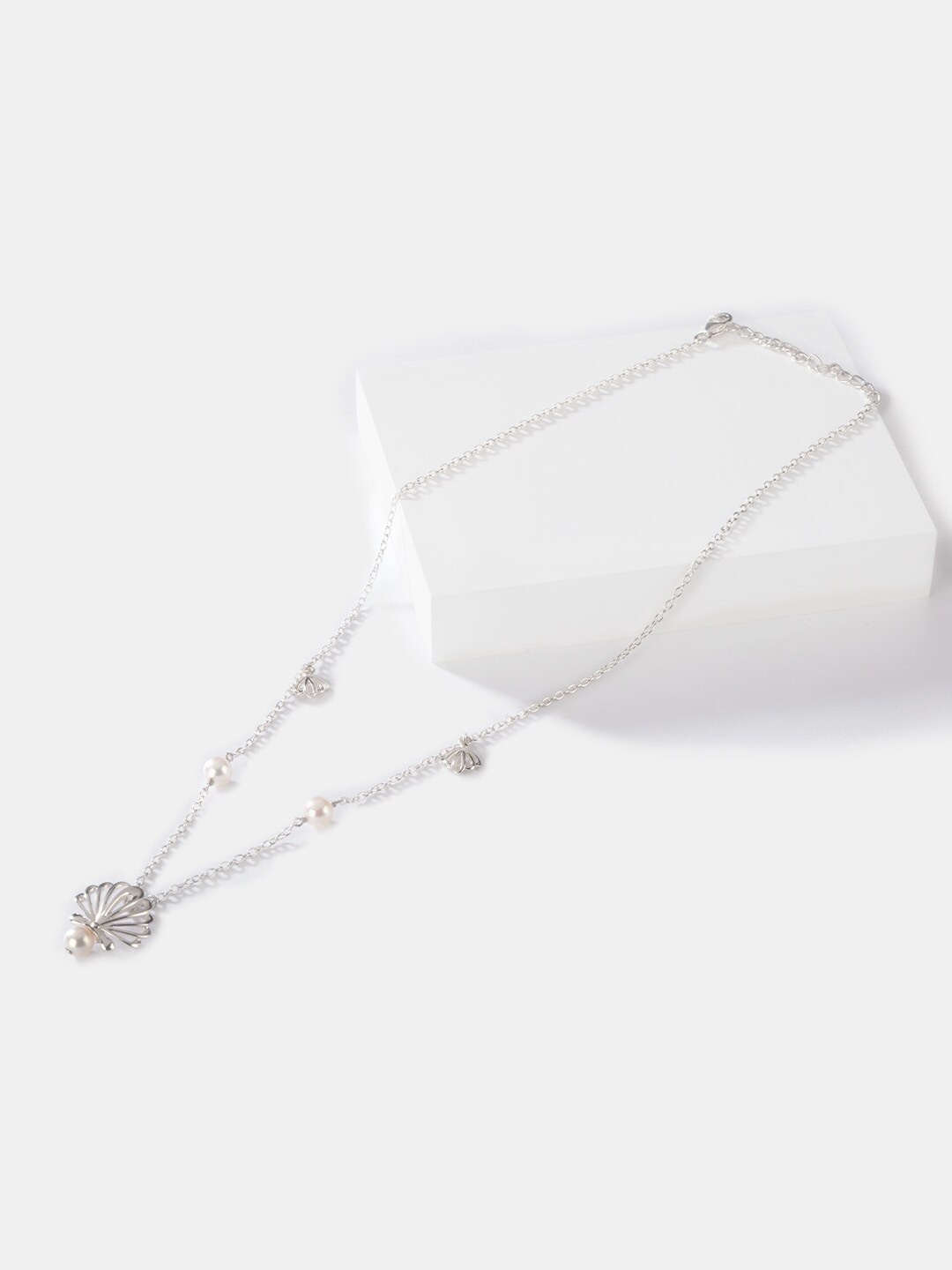 

SHAYA Silver-Toned Sterling Silver Chain