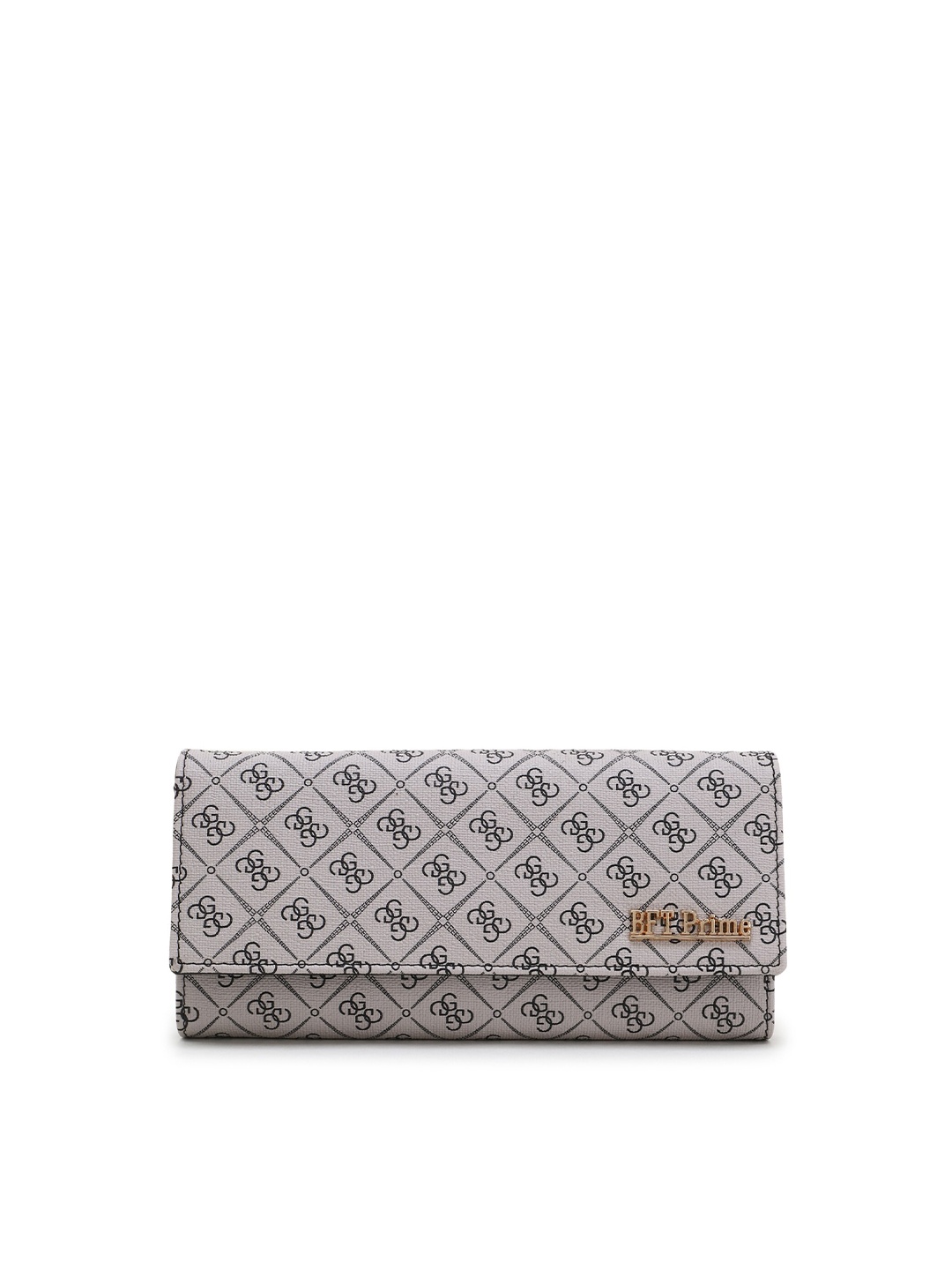 

WOMEN MARKS Grey Printed Purse Clutch