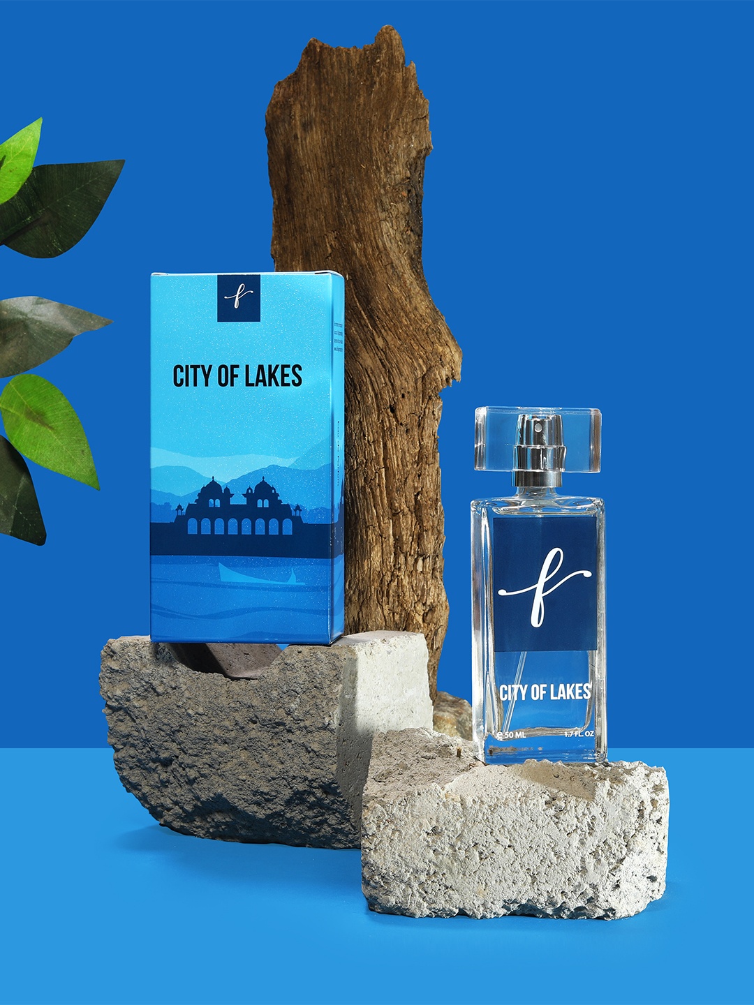 

A Fragrance Story City of Lakes Eau De Parfum 50ml, Blue