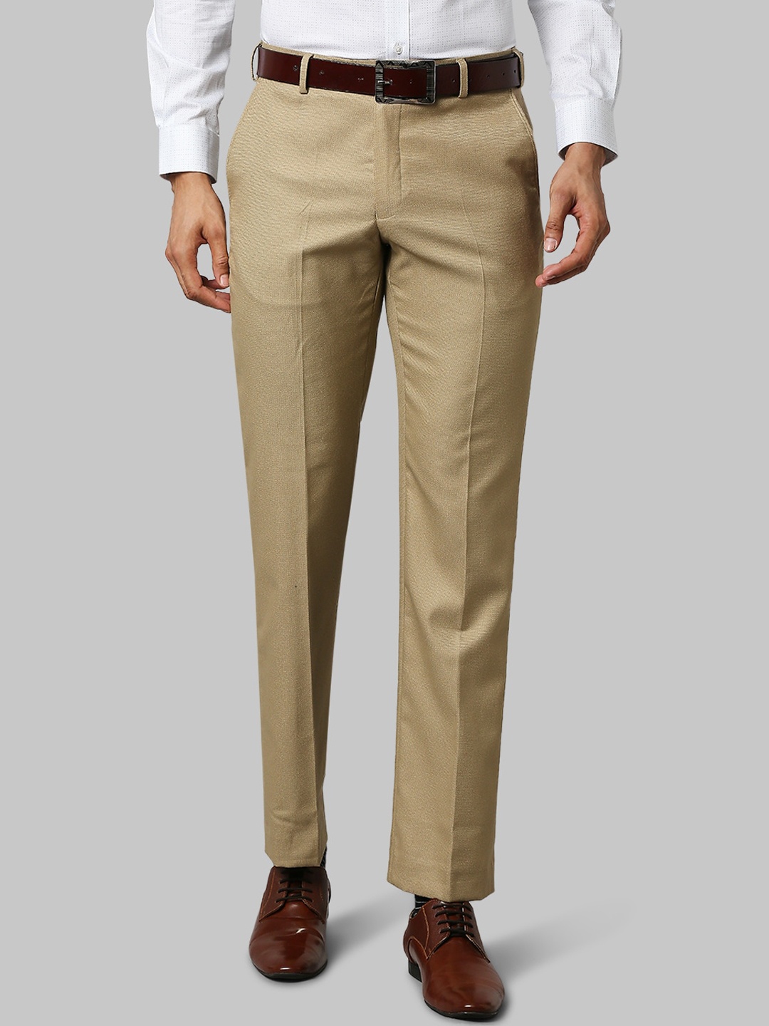 

Park Avenue Men Beige Trousers