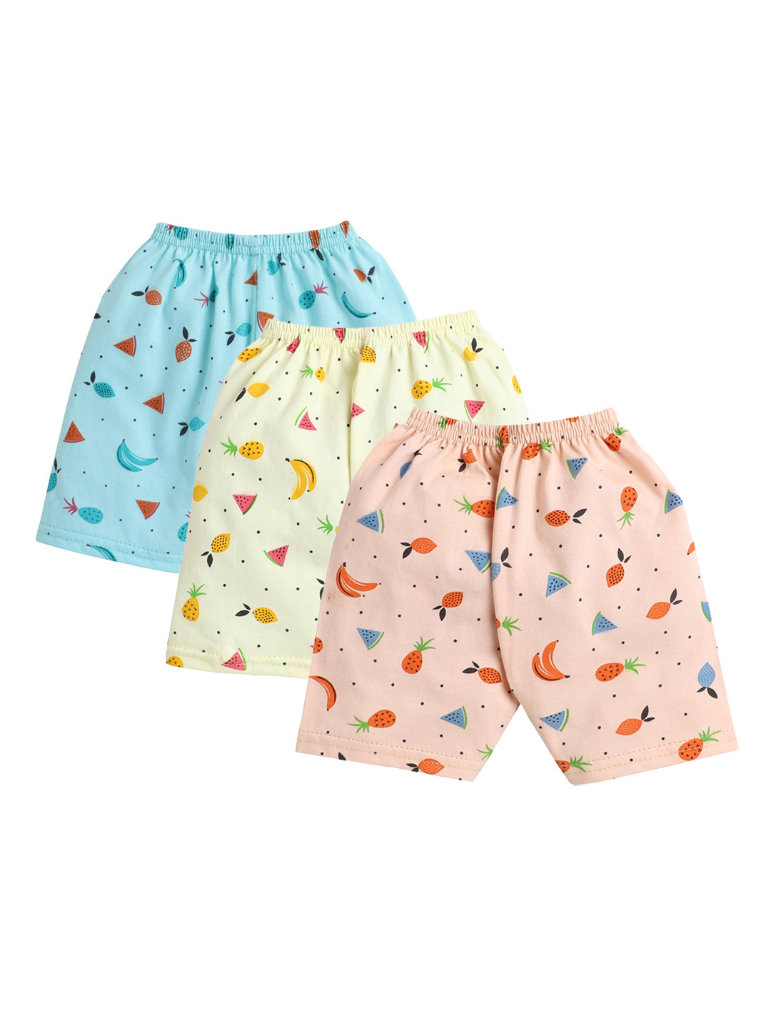 

Little Angels Boys Pack Of 3 Assorted Cotton Boy Short Briefs FP_P3_133B_A01_0-3M