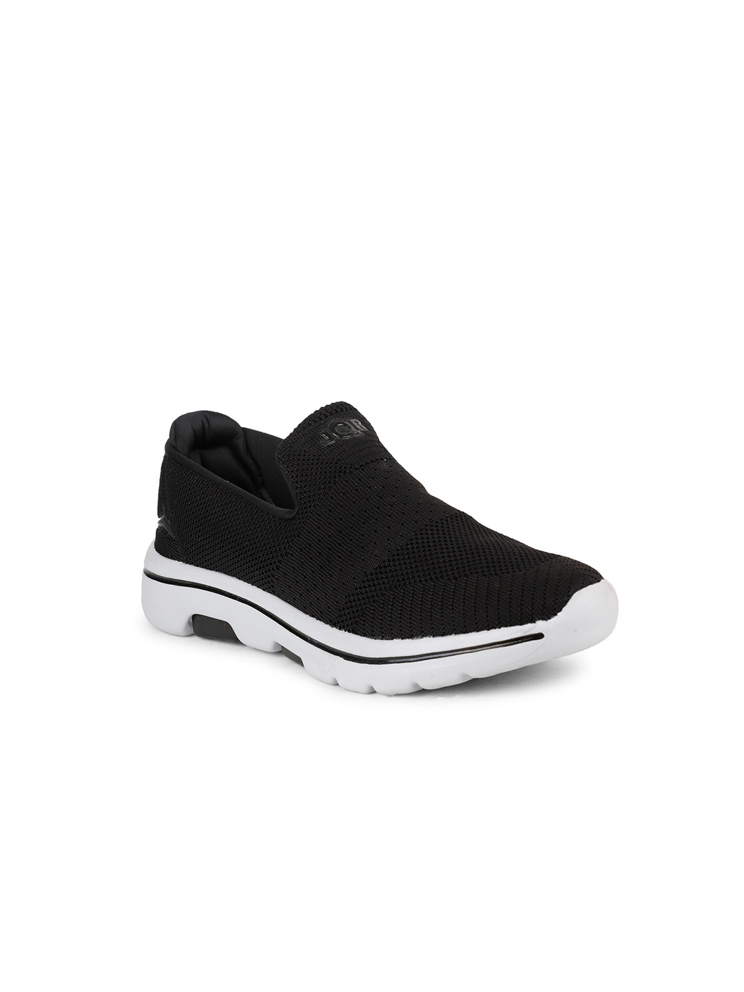 

JQR Men PANTHOR Black Mesh Running Shoes