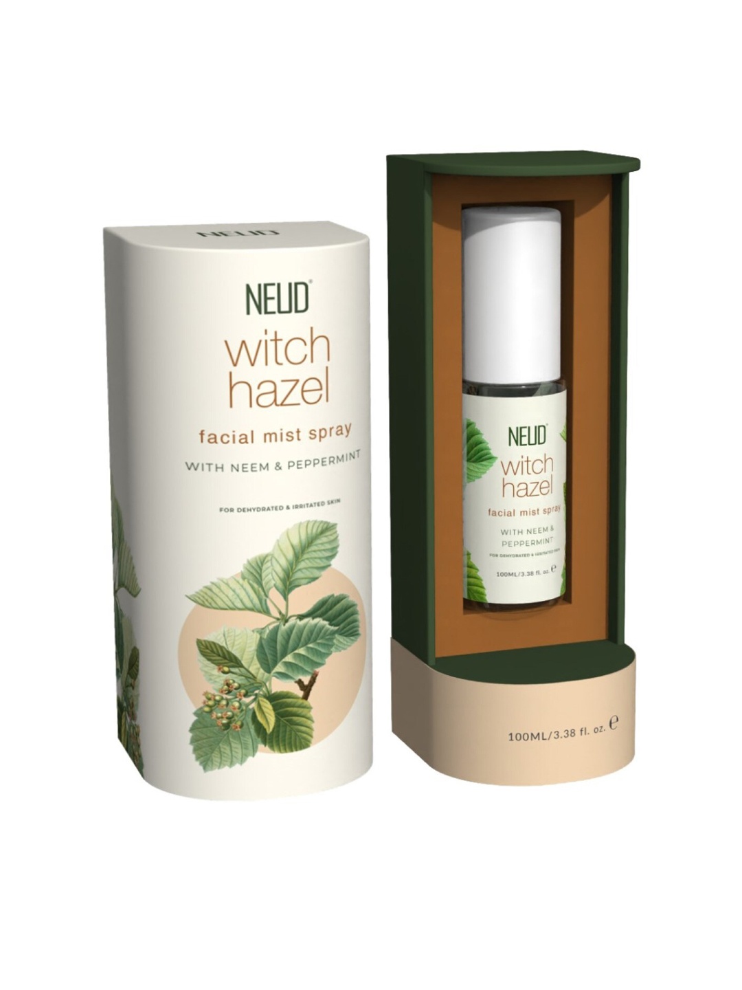 

NEUD Witch Hazel Facial Mist Spray 100 ml, Off white