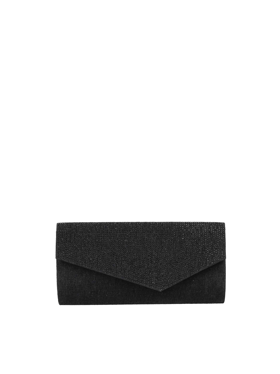 

Metro Women Black Solid Envelope Clutches