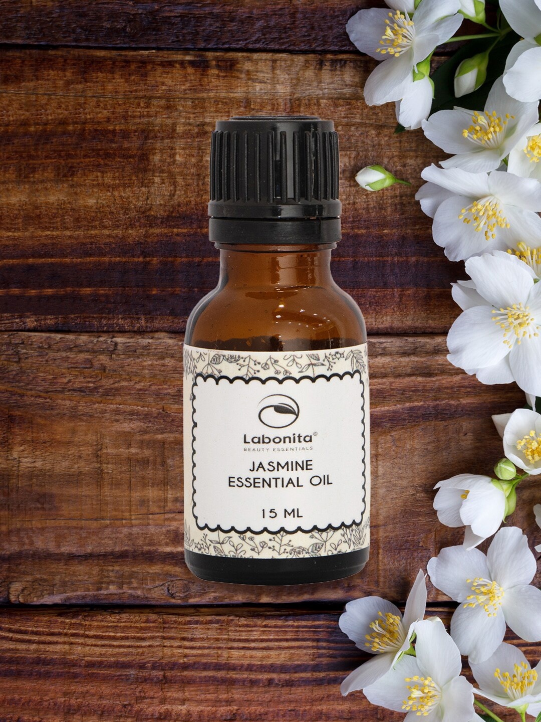 

Labonita Set of 3 Jasmine Essential Oil 15 ml Each, Off white
