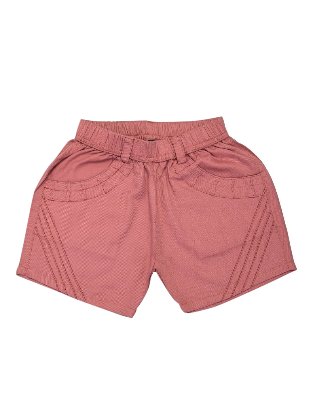 

VEDANA Girls Pink Solid Shorts